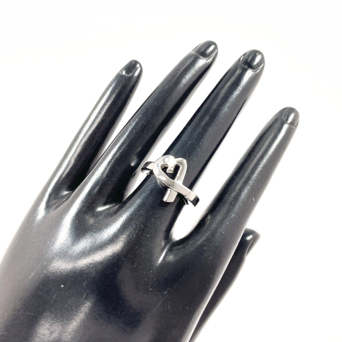 Tiffany Silver Silver 925 Band Ring (Pre-Owned)