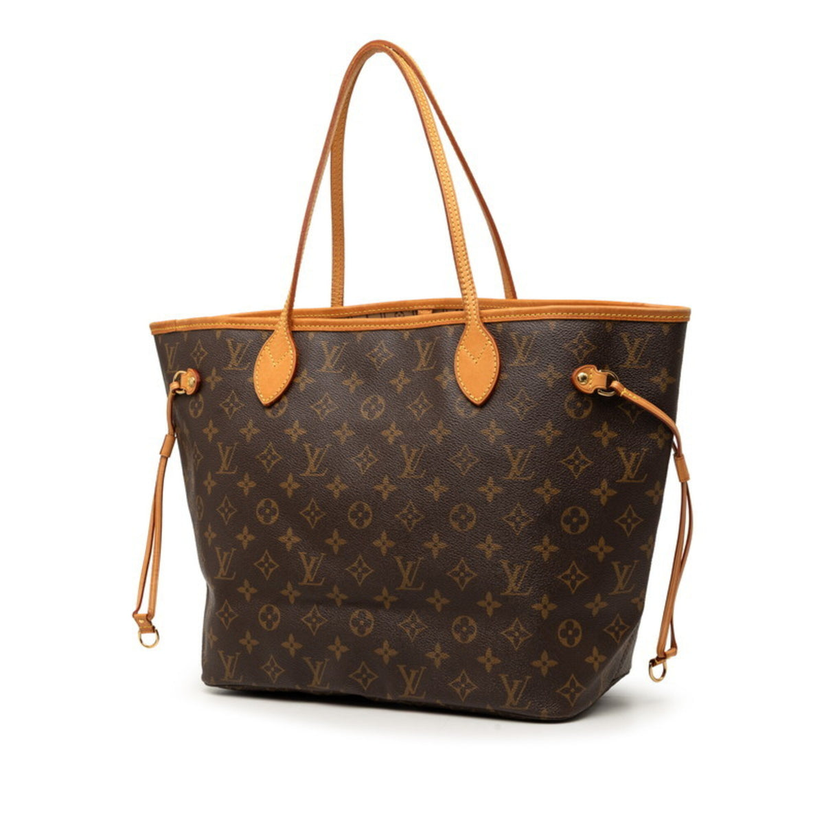 Louis Vuitton Monogram Brown Pvc Leather Shoulder Bag Tote Bag (Pre-Owned)