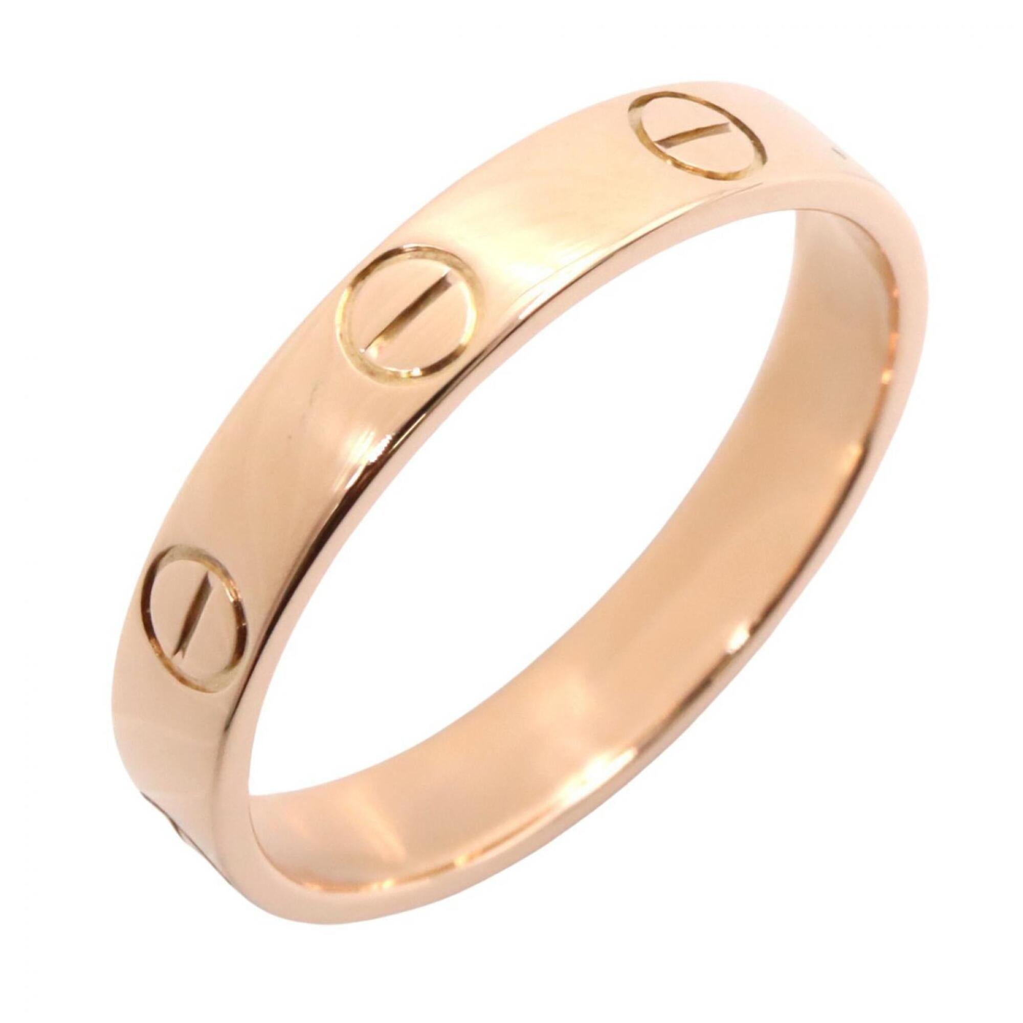 Cartier Gold Pink Gold (18K) Band Ring (Pre-Owned)