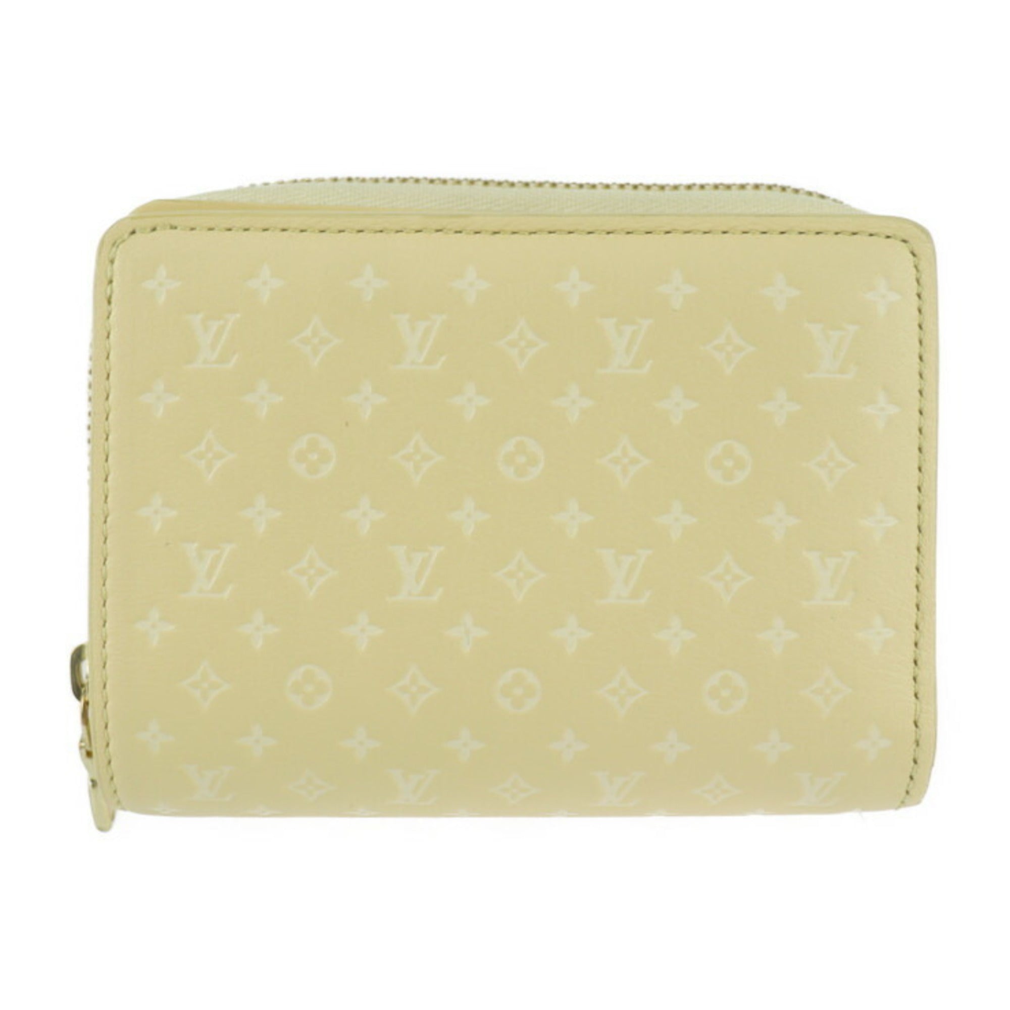 Louis Vuitton Monogram Jaune Monogram Yellow Monogram Leather Wallet (Bi-Fold) (Pre-Owned)