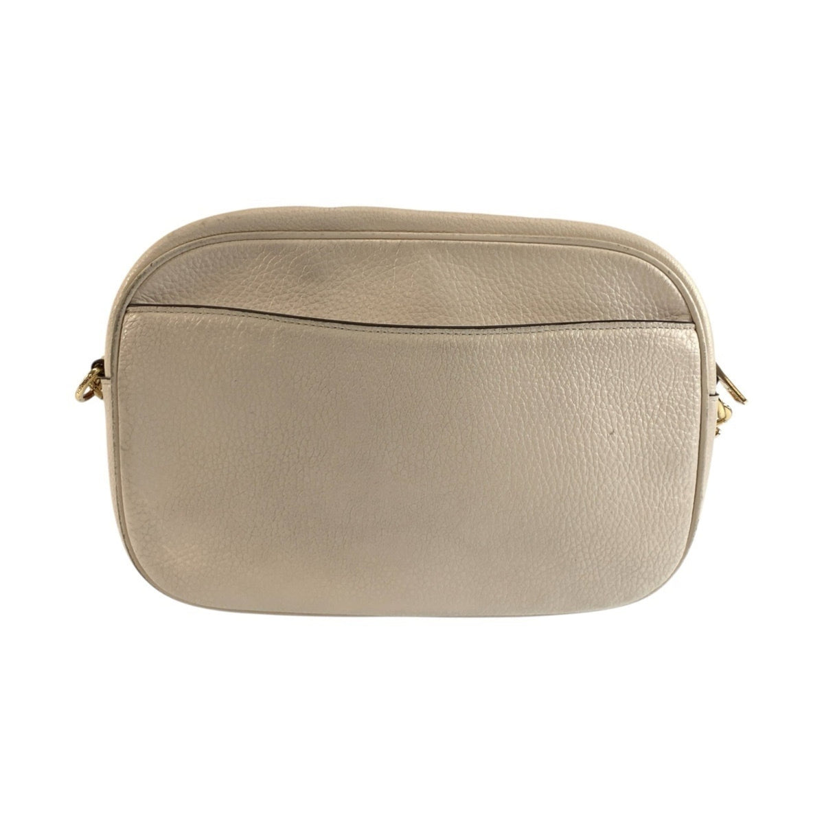 Coach Cream White Leather Shoulder Bag (Pre-Owned)