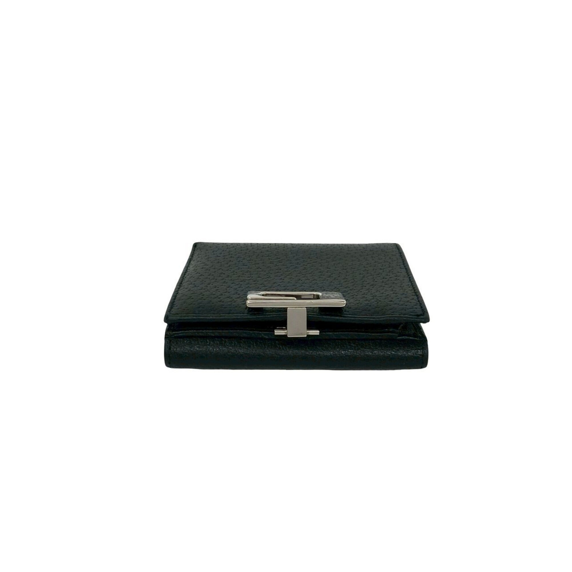 Gucci Black Leather Wallet (Bi-Fold) (Pre-Owned)
