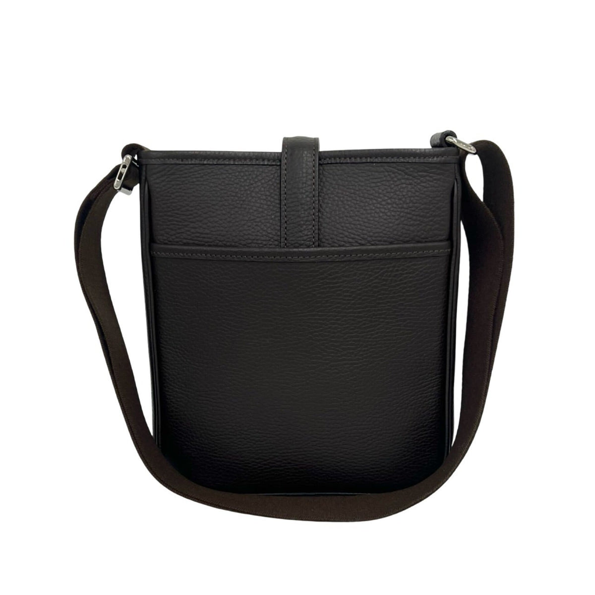 Burberry Brown Leather Pochette Shoulder Bag (Pre-Owned)