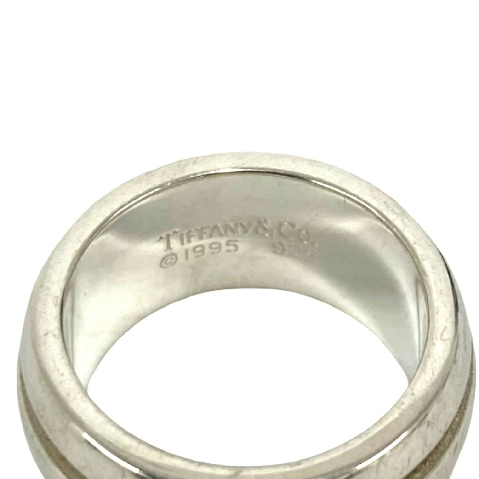 Tiffany Silver Silver 925 Band Ring (Pre-Owned)