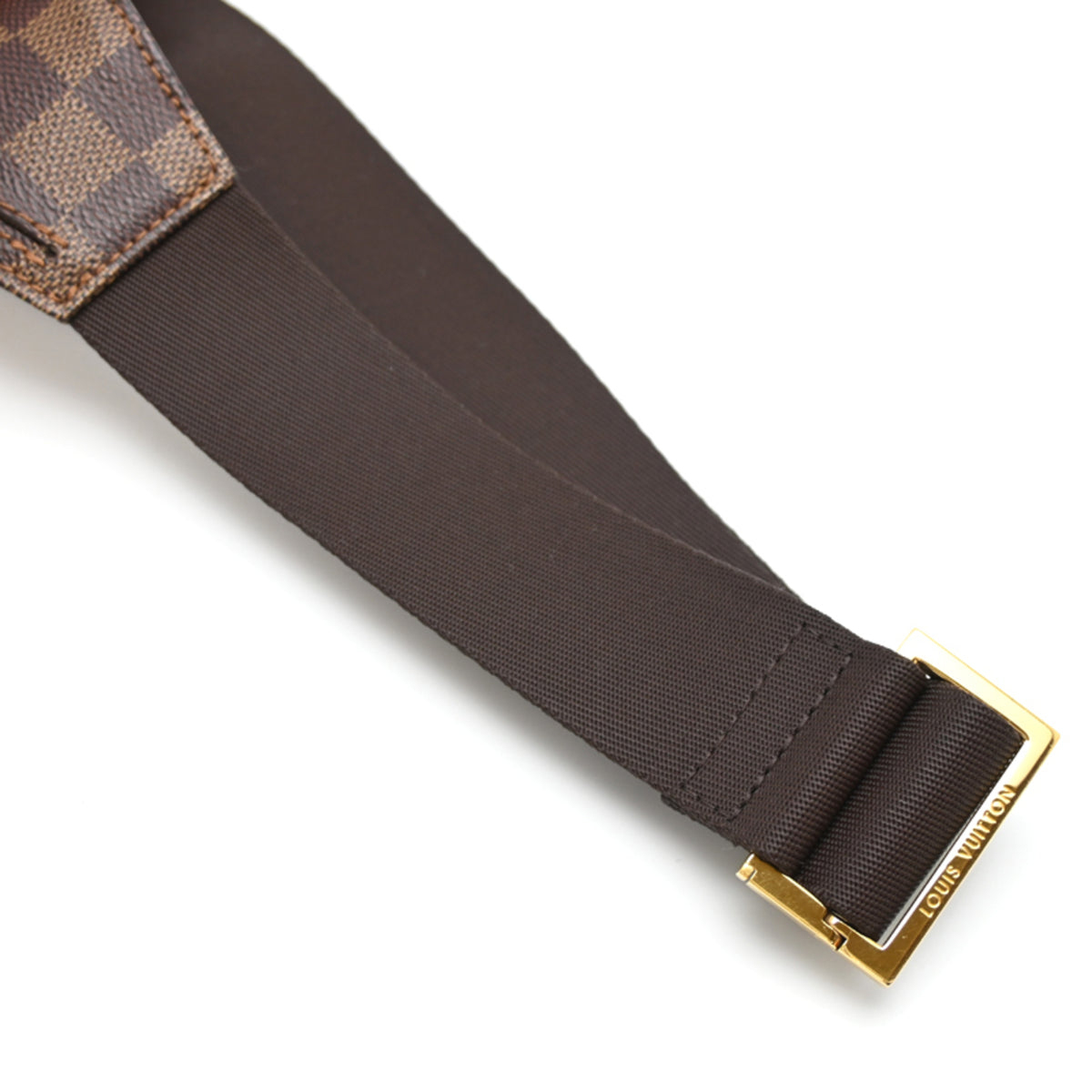 Louis Vuitton Brown Damier Canvas Sling Bag (Pre-Owned)