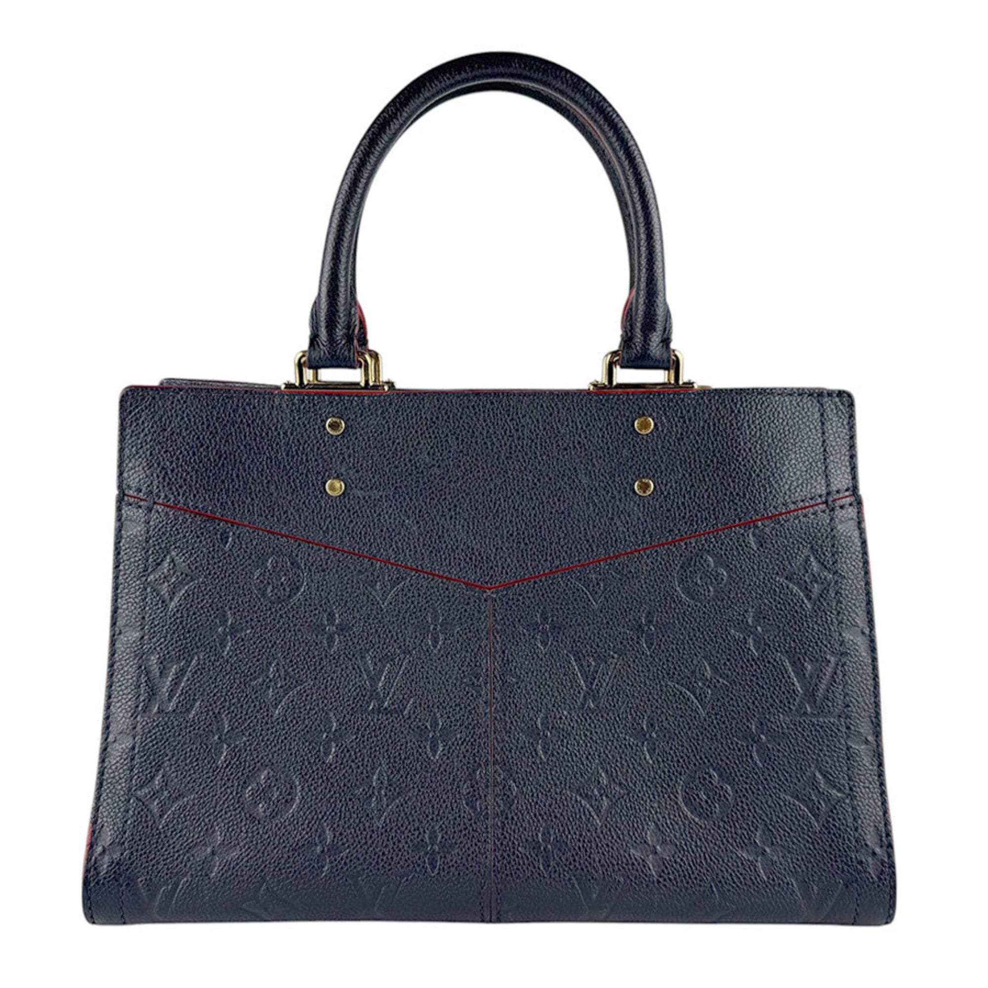 Louis Vuitton Marine Rouge Monogram Empreinte Handbag Shoulder Bag (Pre-Owned)