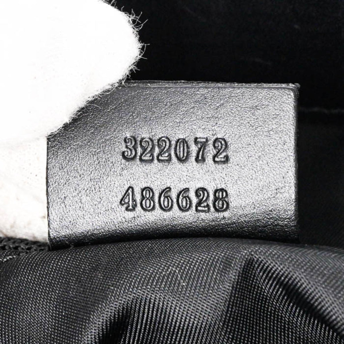 Gucci Gg Plus Black Gg Supreme Leather Tote Bag (Pre-Owned)
