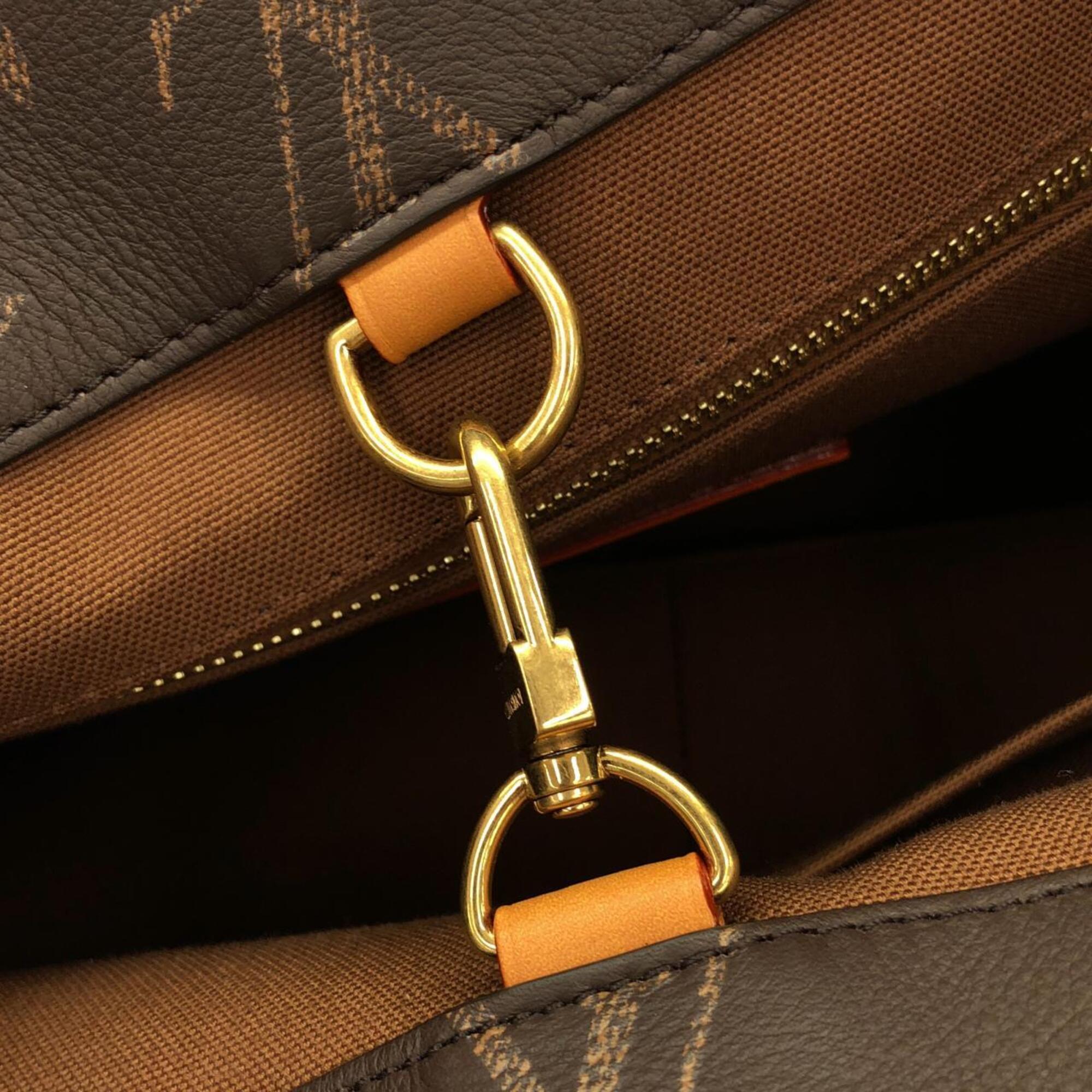 Louis Vuitton Marron Leather Handbag (Pre-Owned)