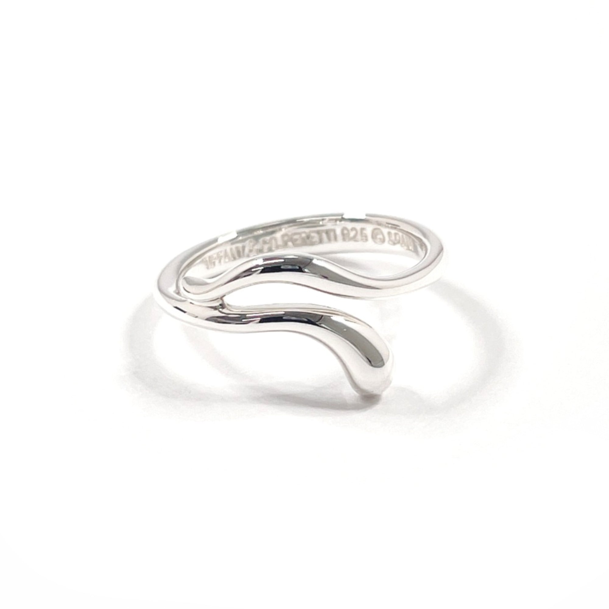 Tiffany Silver Silver 925 Band Ring (Pre-Owned)