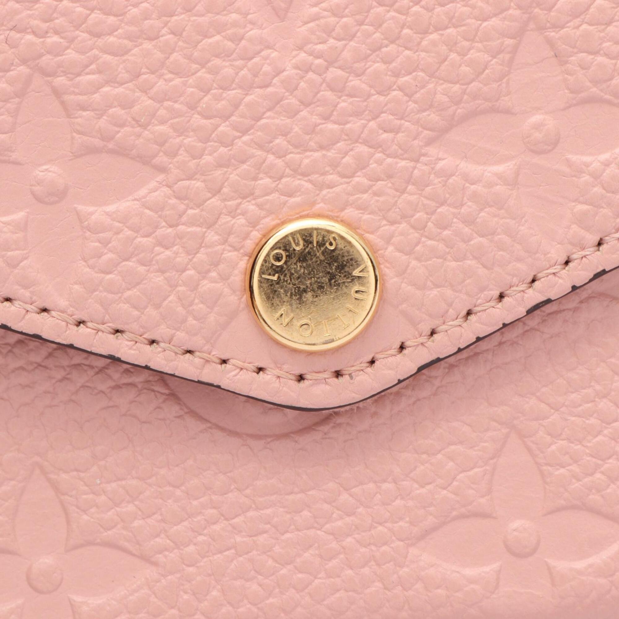 Louis Vuitton Pink Rose Poudre Monogram Empreinte Handbag Pochette Pouch Shoulder Bag (Pre-Owned)