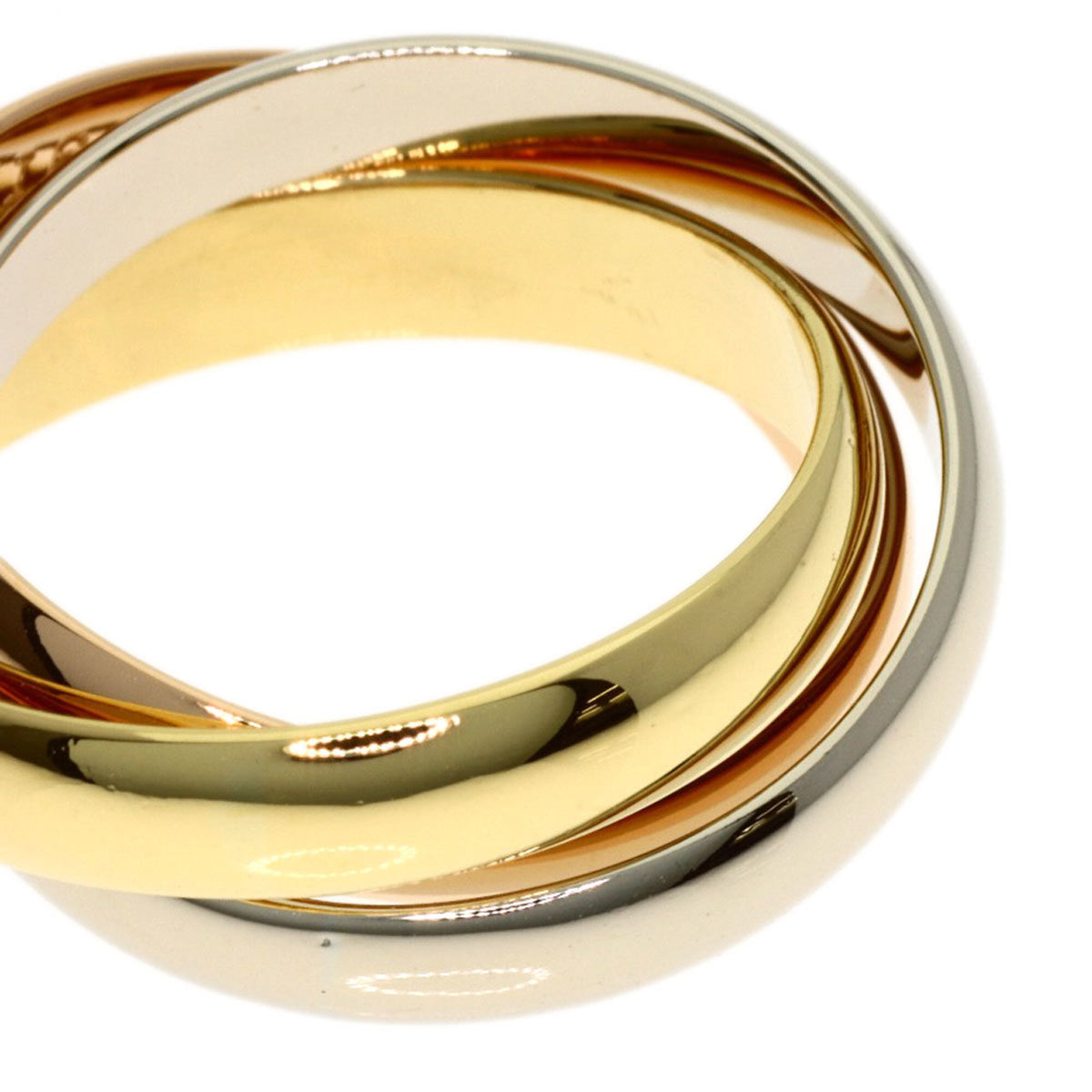 Cartier Yellow Gold (18K) Pink Gold (18K) White Gold (18K) Band Ring (Pre-Owned)