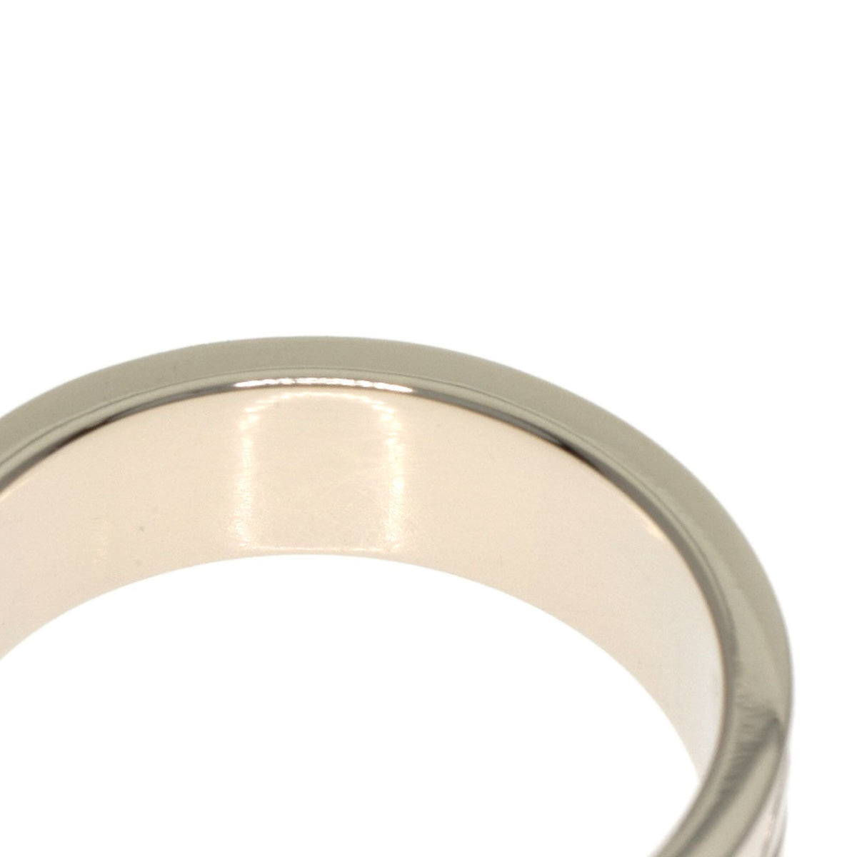 Cartier White Gold White Gold (18K) Band Ring (Pre-Owned)