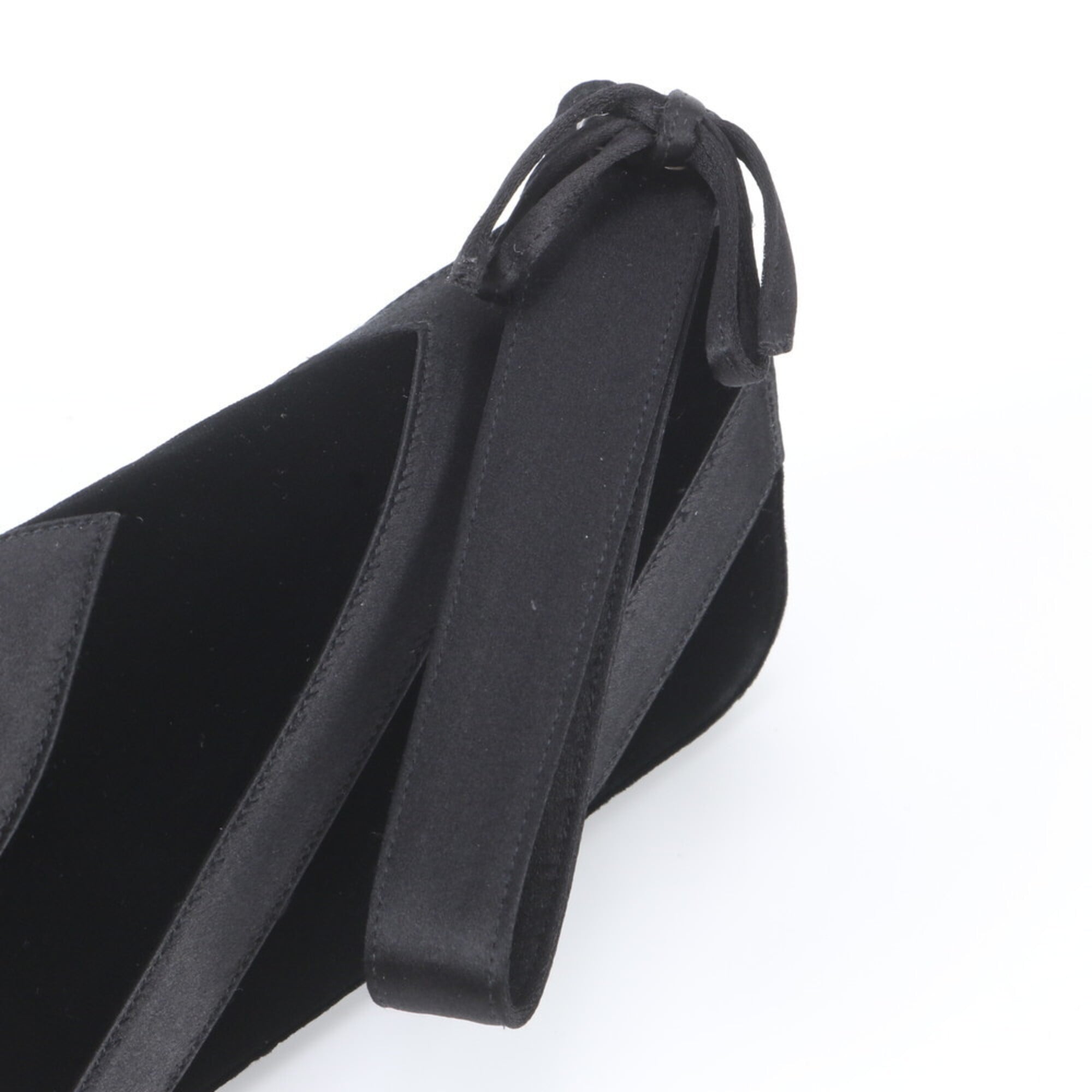 Salvatore Ferragamo Black Clutch Bag Handbag Pouch (Pre-Owned)