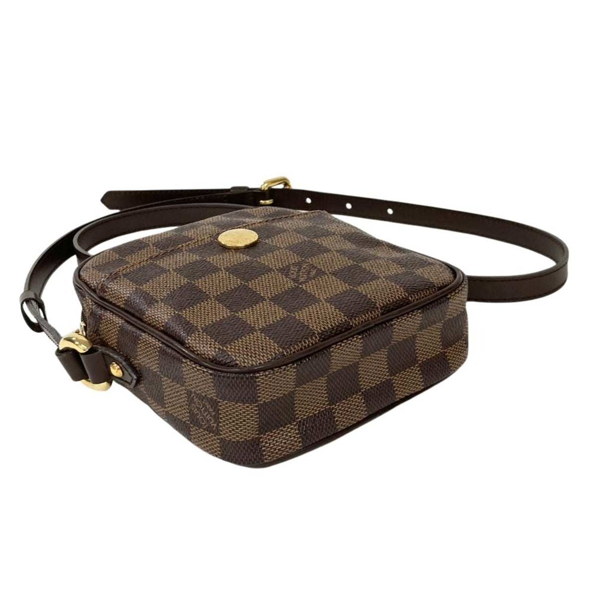 Louis Vuitton Brown Damier Canvas Ebene Galle Damier Canvas Shoulder Bag (Pre-Owned)