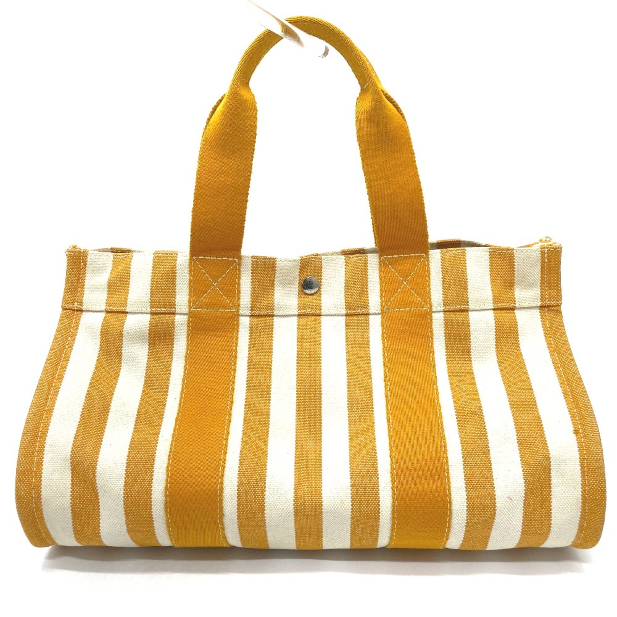 Hermes Orange Cotton Tote Bag (Pre-Owned)
