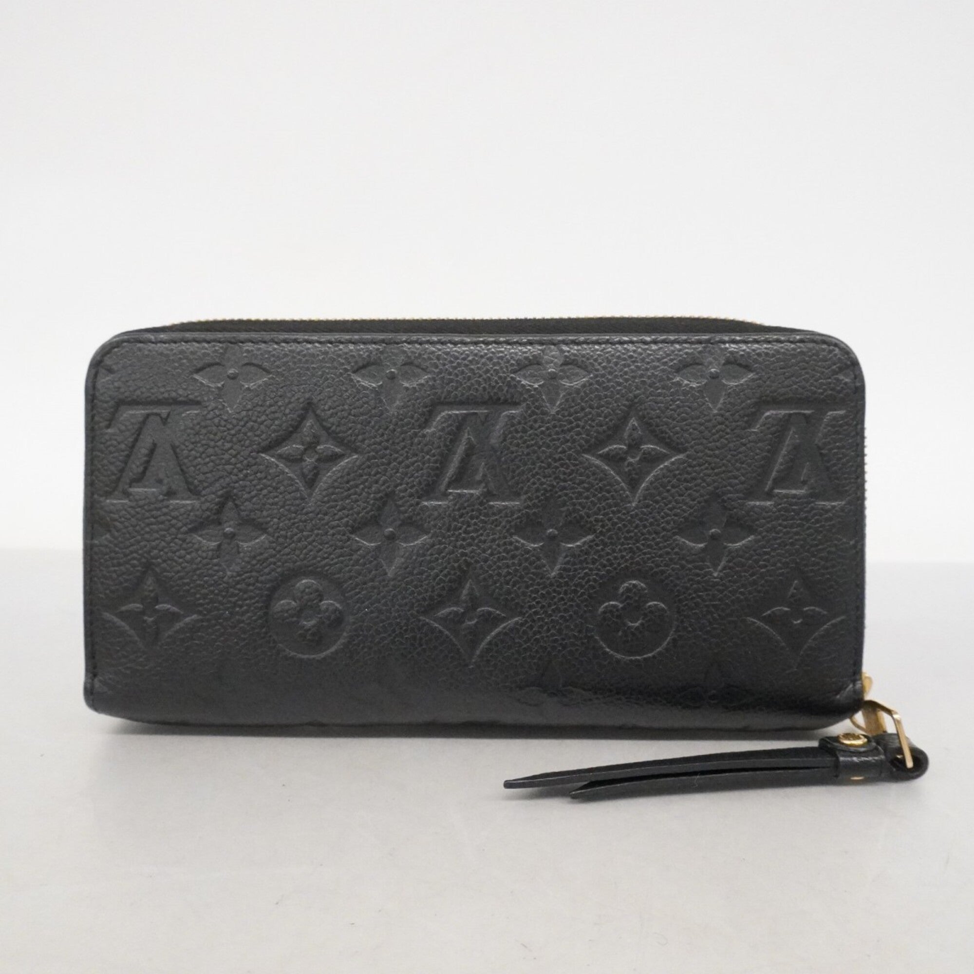 Louis Vuitton Noir Long Wallet (Bi-Fold) (Pre-Owned)