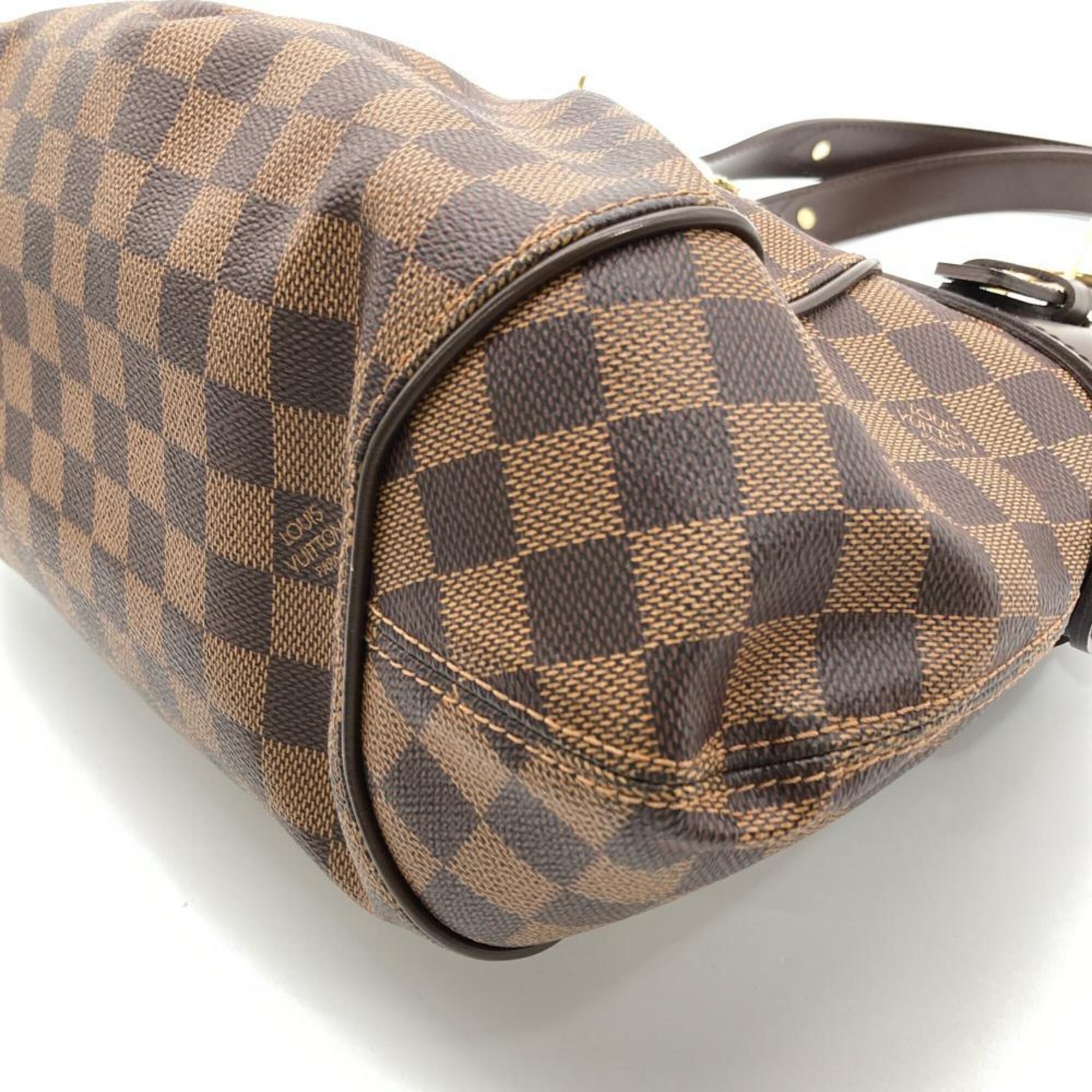 Louis Vuitton Brown Damier Canvas Shoulder Bag (Pre-Owned)