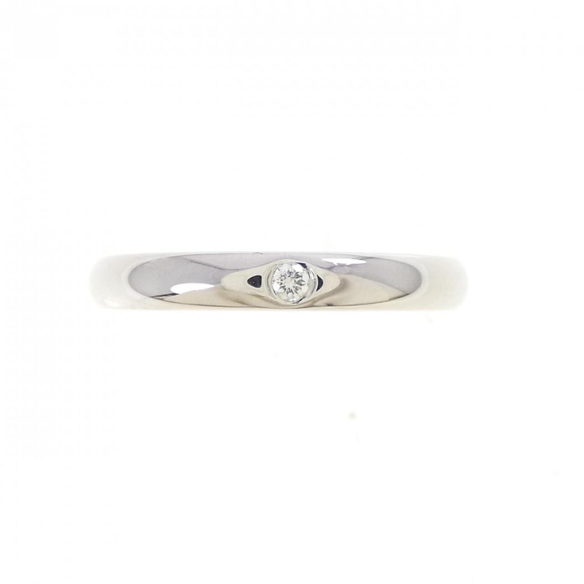 Tiffany Platinum Platinum 950 Band Ring (Pre-Owned)