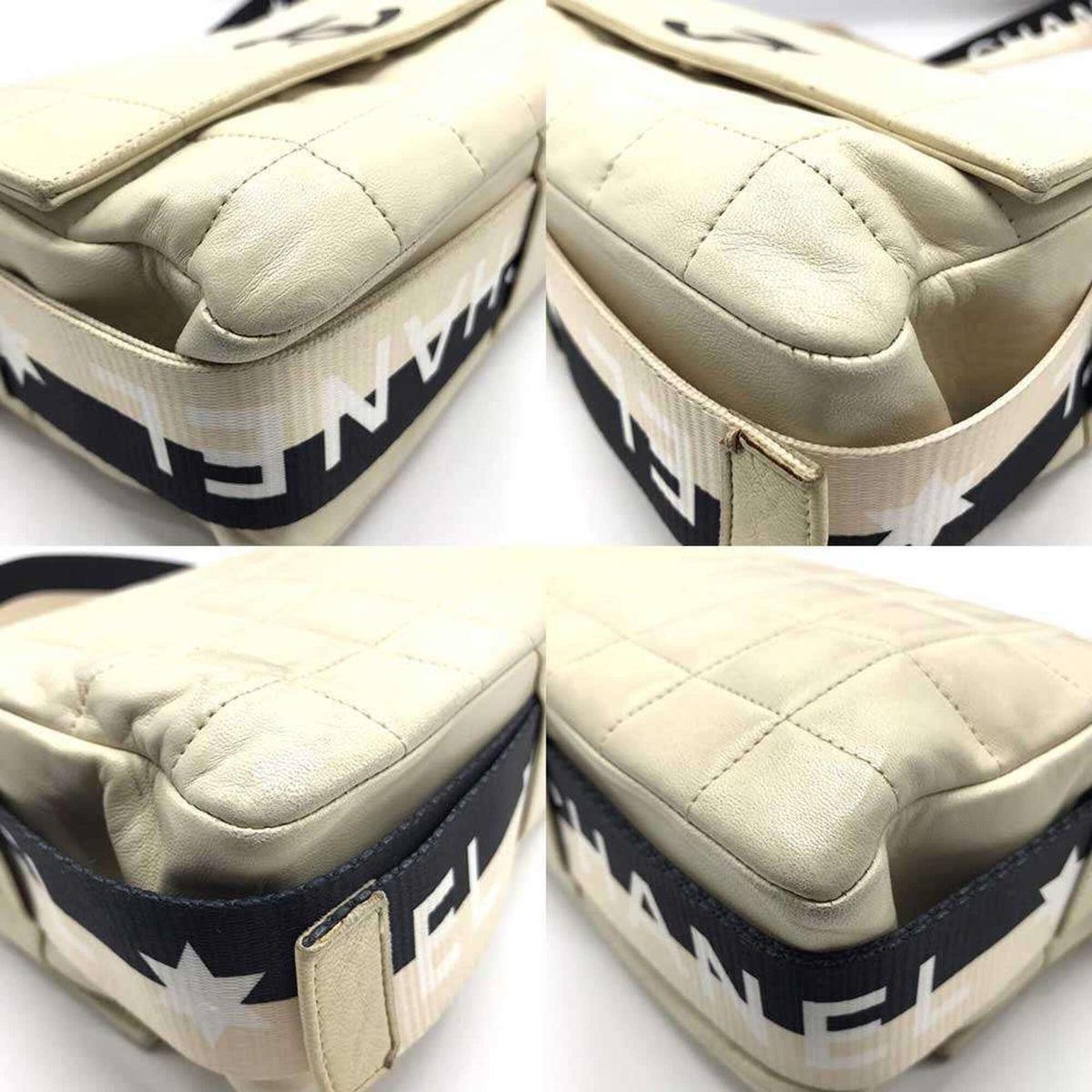 Chanel Ivory Ivory Shoulder Bag (Pre-Owned)