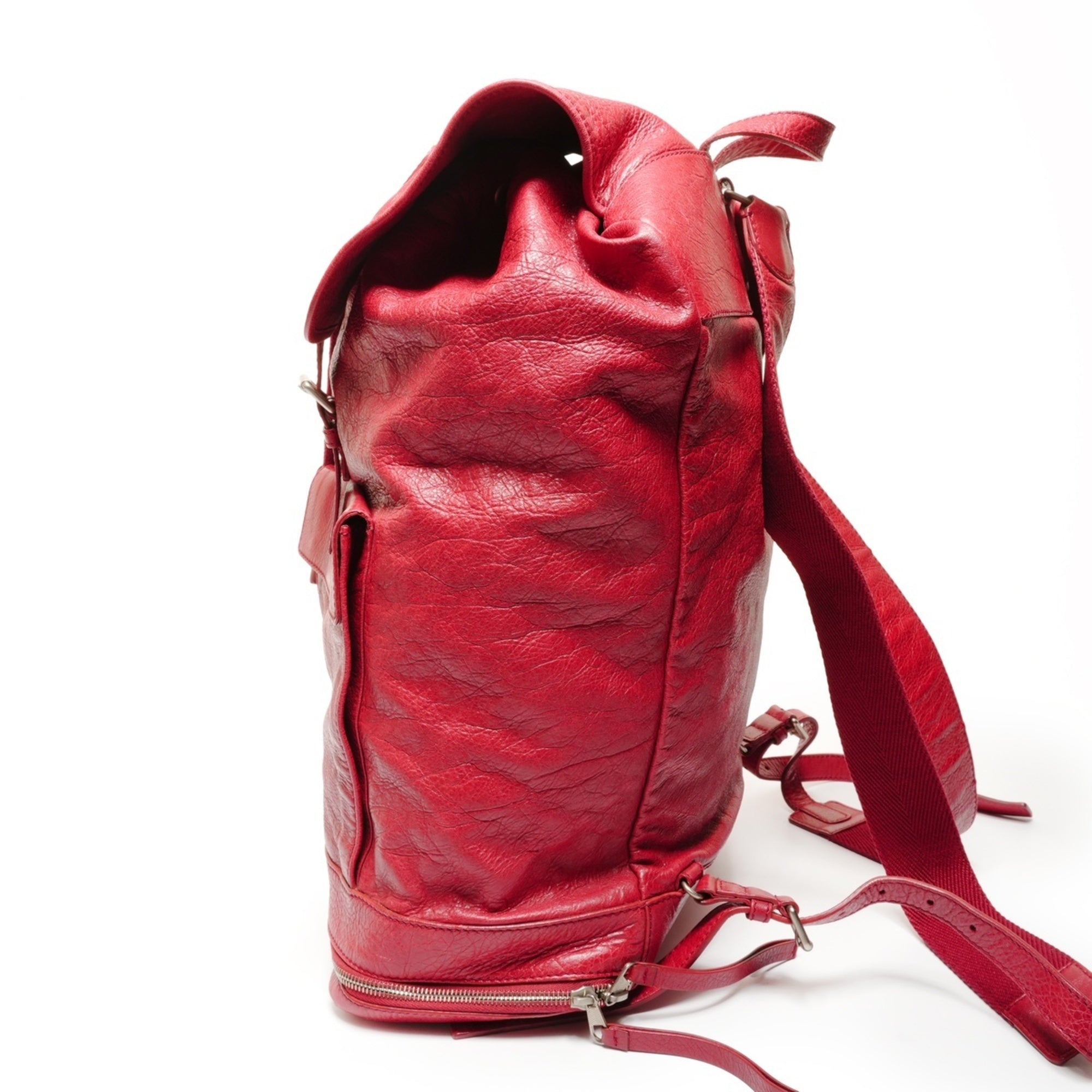 Balenciaga Red Color Backpack (Pre-Owned)