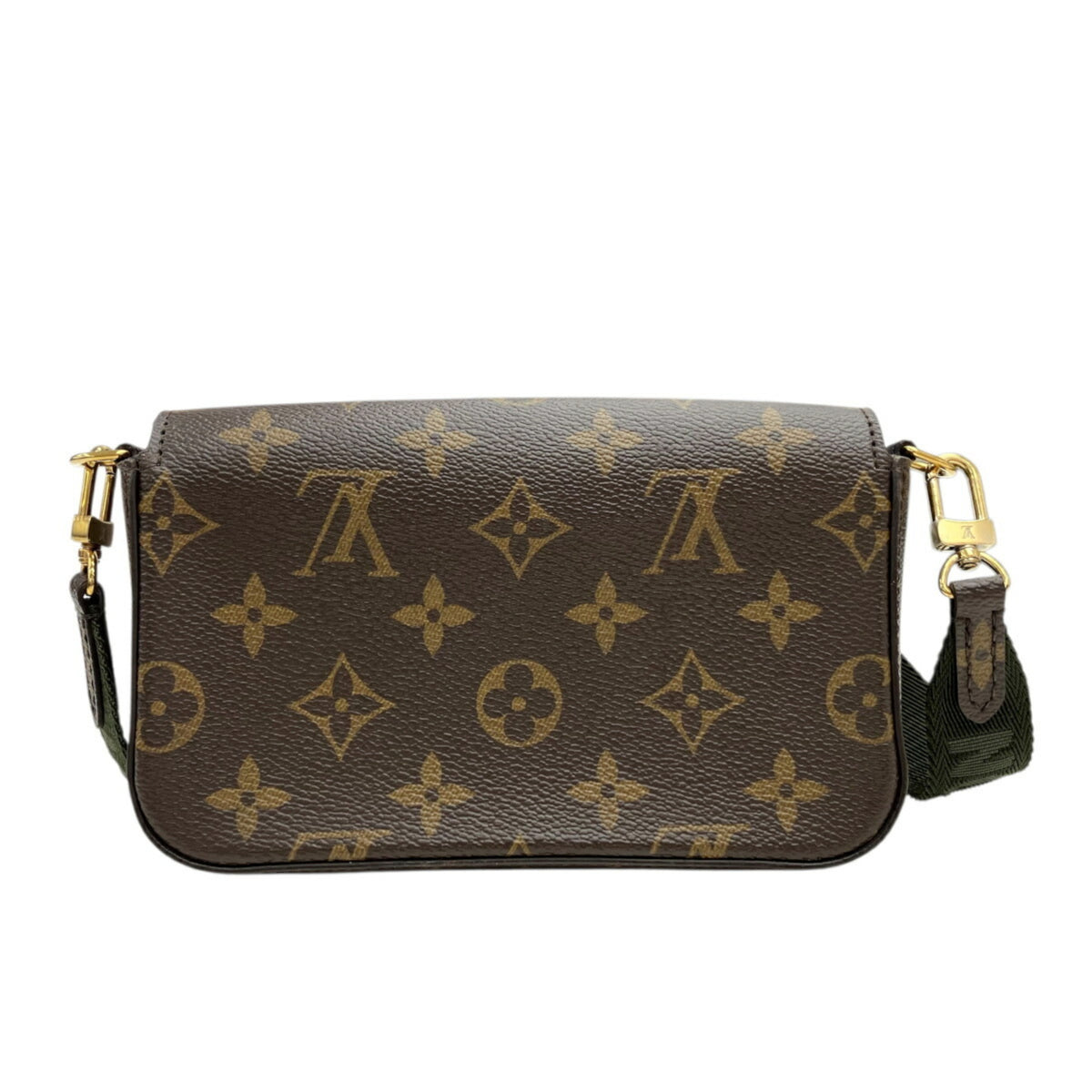 Louis Vuitton Brown Monogram Pochette Shoulder Bag (Pre-Owned)