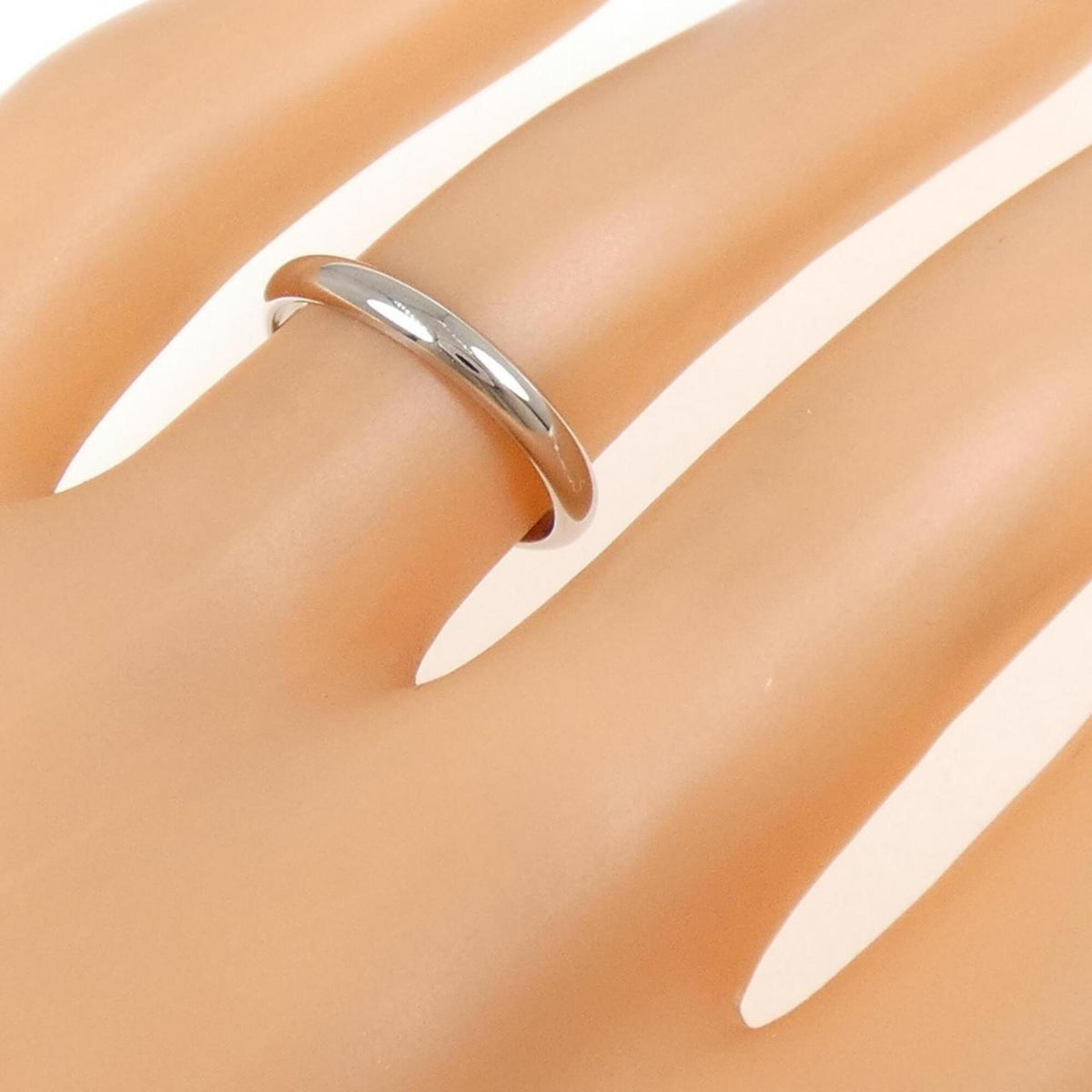 Cartier Platinum 950 Band Ring (Pre-Owned)