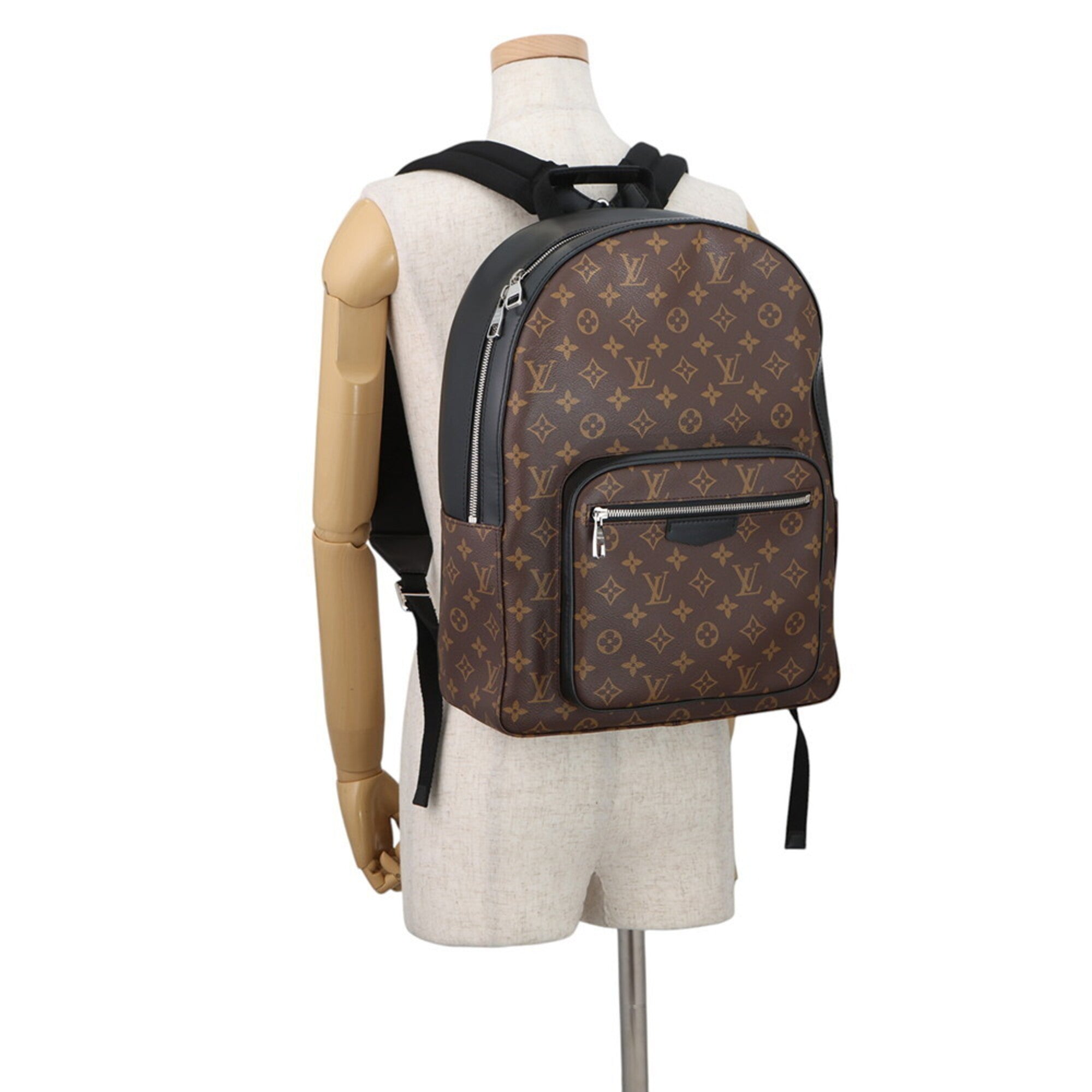 Louis Vuitton Black Bordeaux Monogram Macassar Noir Monogram Handbag (Pre-Owned)