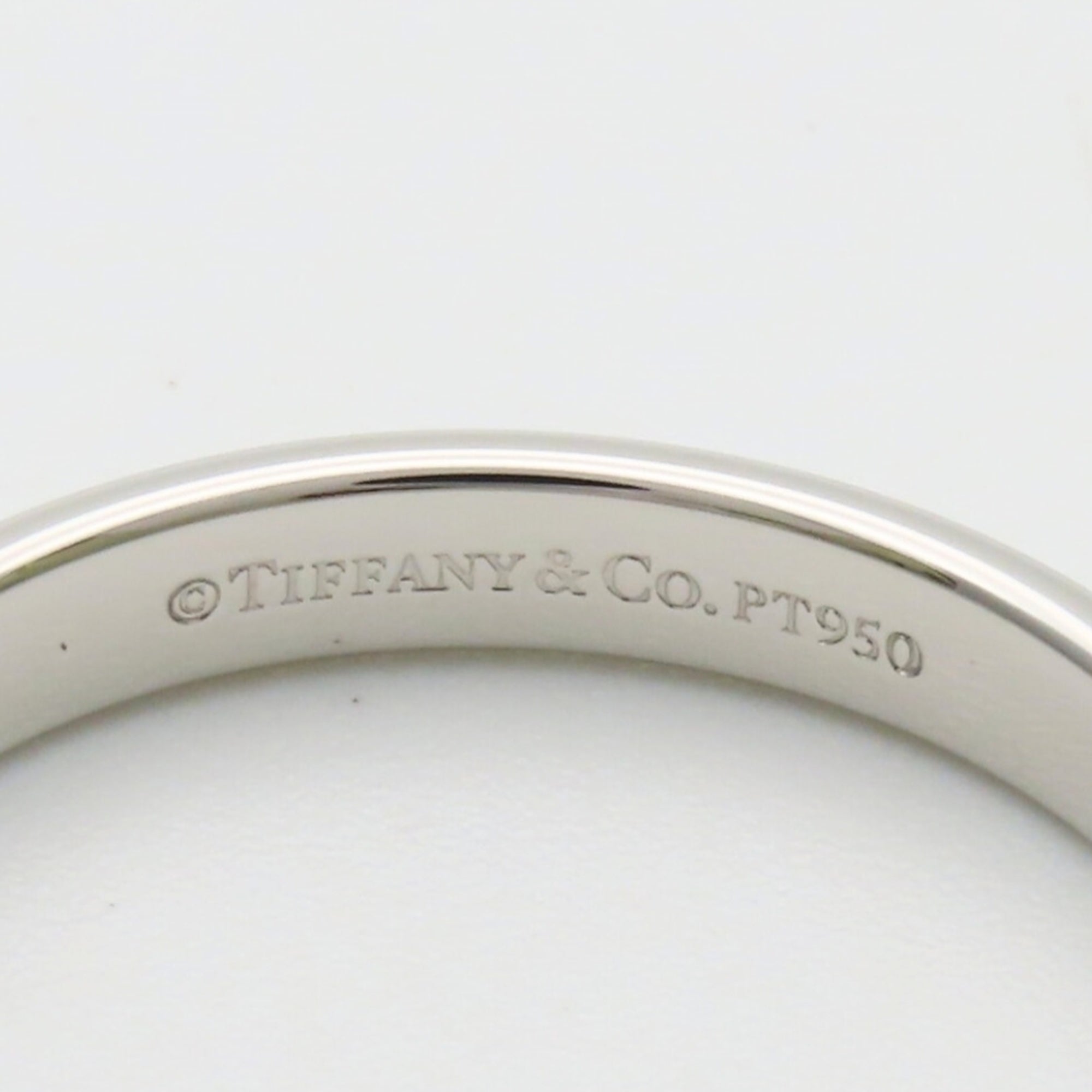 Tiffany Silver Silver 925 Band Ring (Pre-Owned)