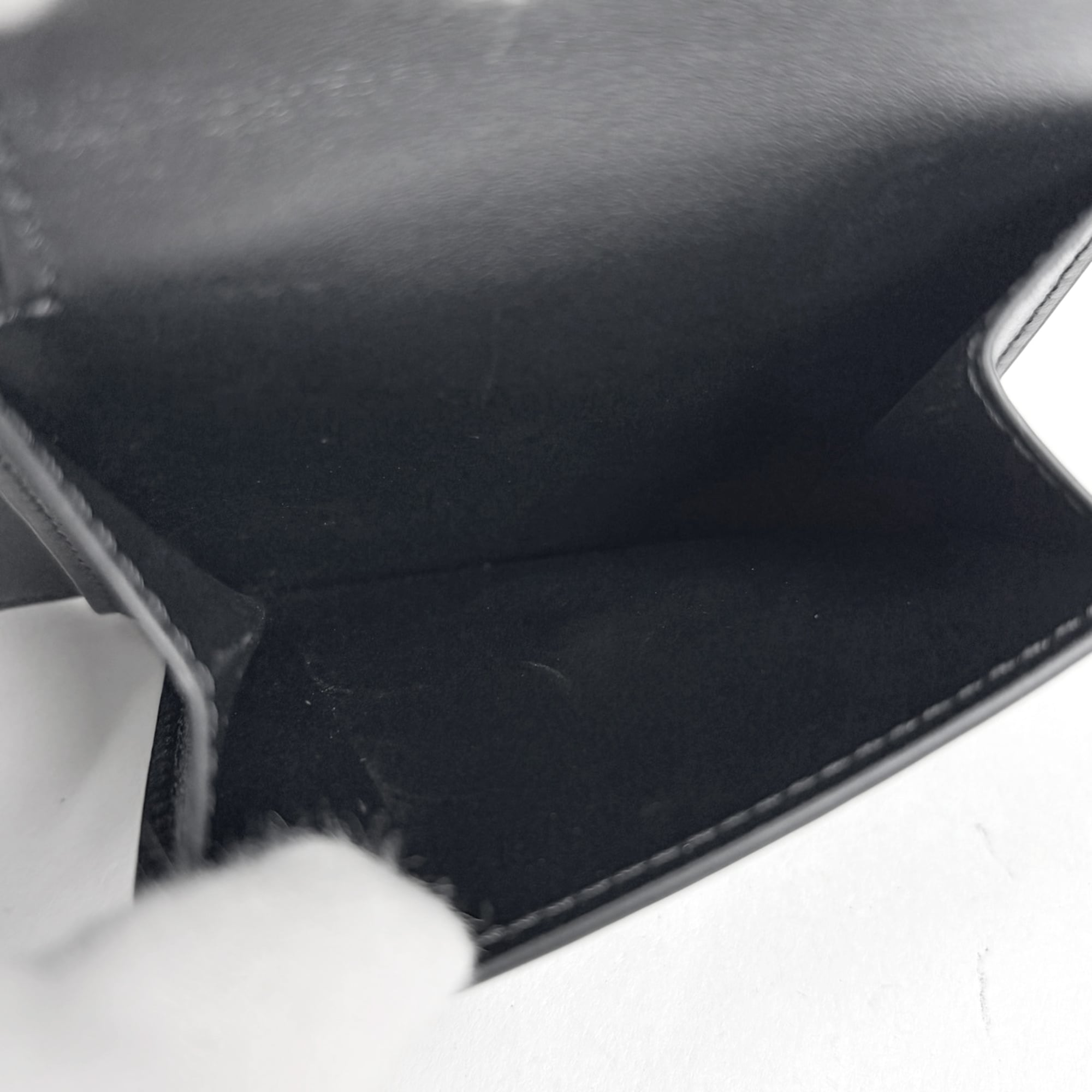Celine Black Leather Wallet (Bi-Fold) (Pre-Owned)
