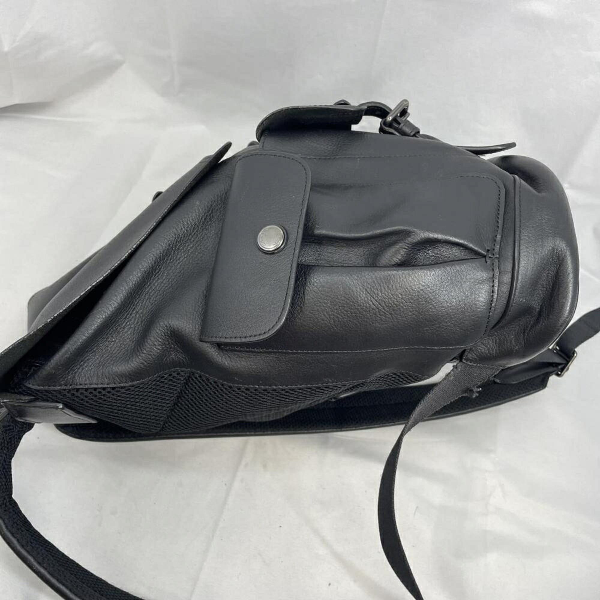 Coach Leather Backpack (Pre-Owned)