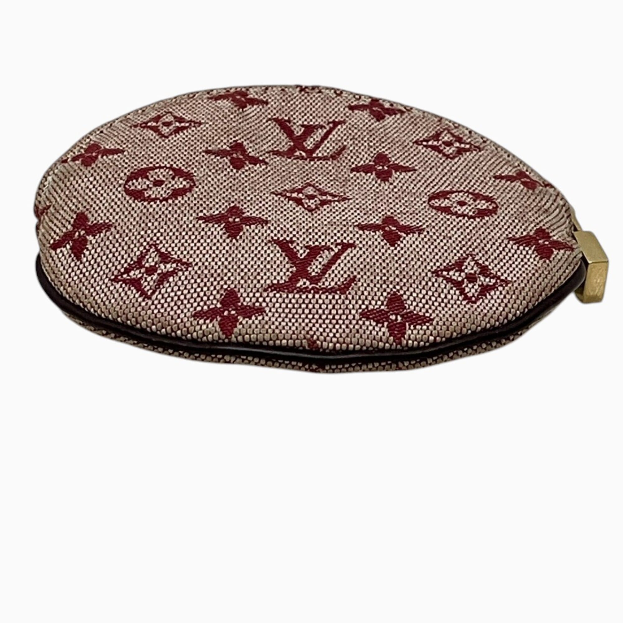 Louis Vuitton Monogram Mini Cerise Red Color Monogram Coin Purse/Coin Case (Pre-Owned)