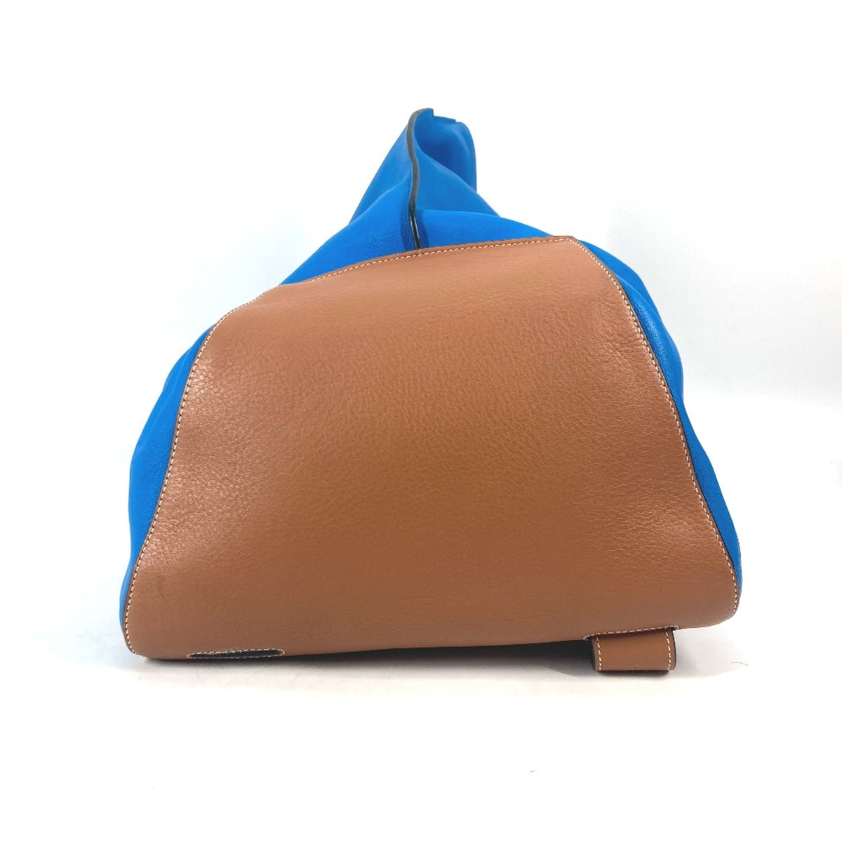 Loewe Blue Leather Shoulder Bag (Pre-Owned)