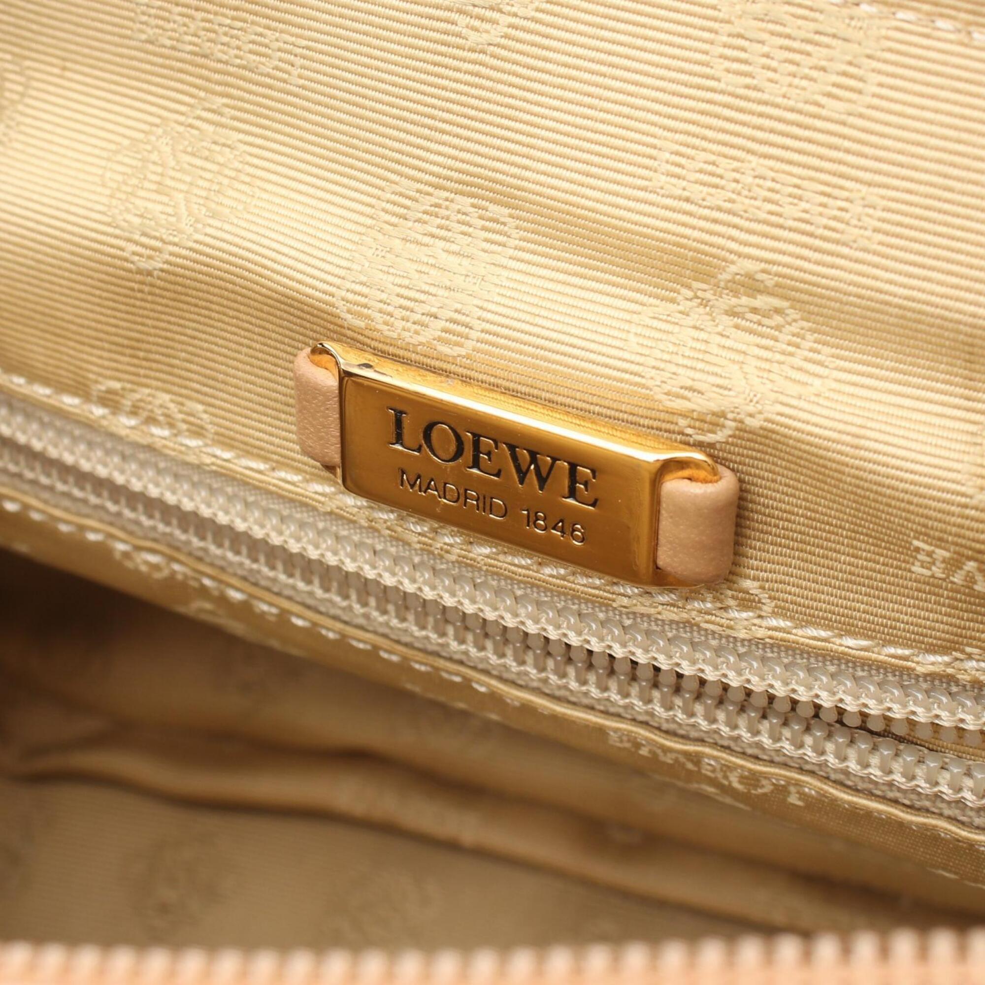 Loewe Beige Leather Handbag (Pre-Owned)