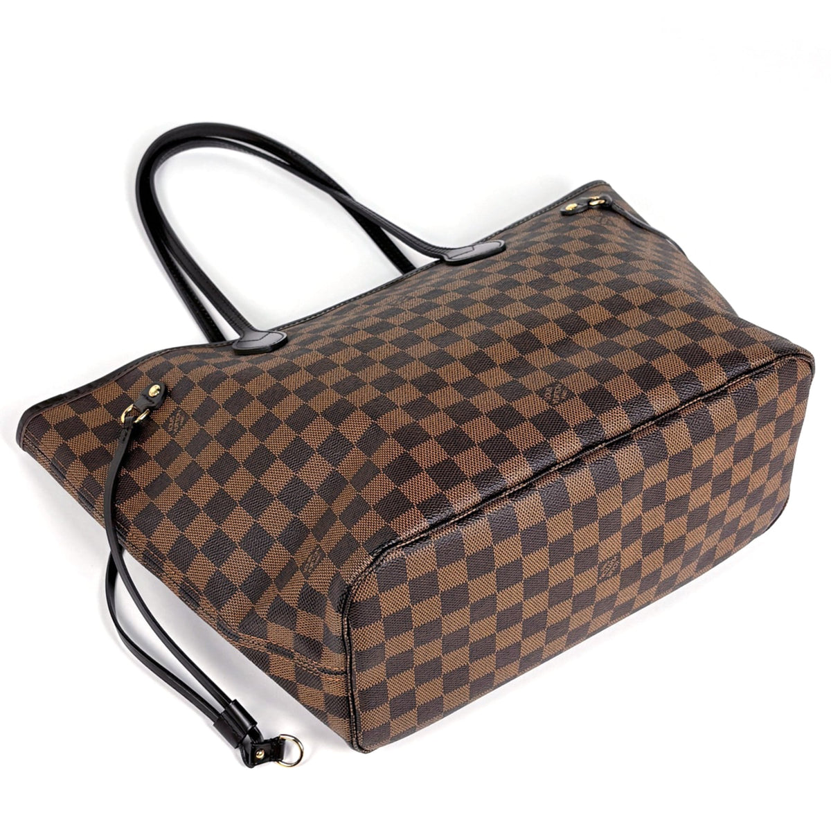 Louis Vuitton Brown Damier Canvas Shoulder Bag Tote Bag (Pre-Owned)