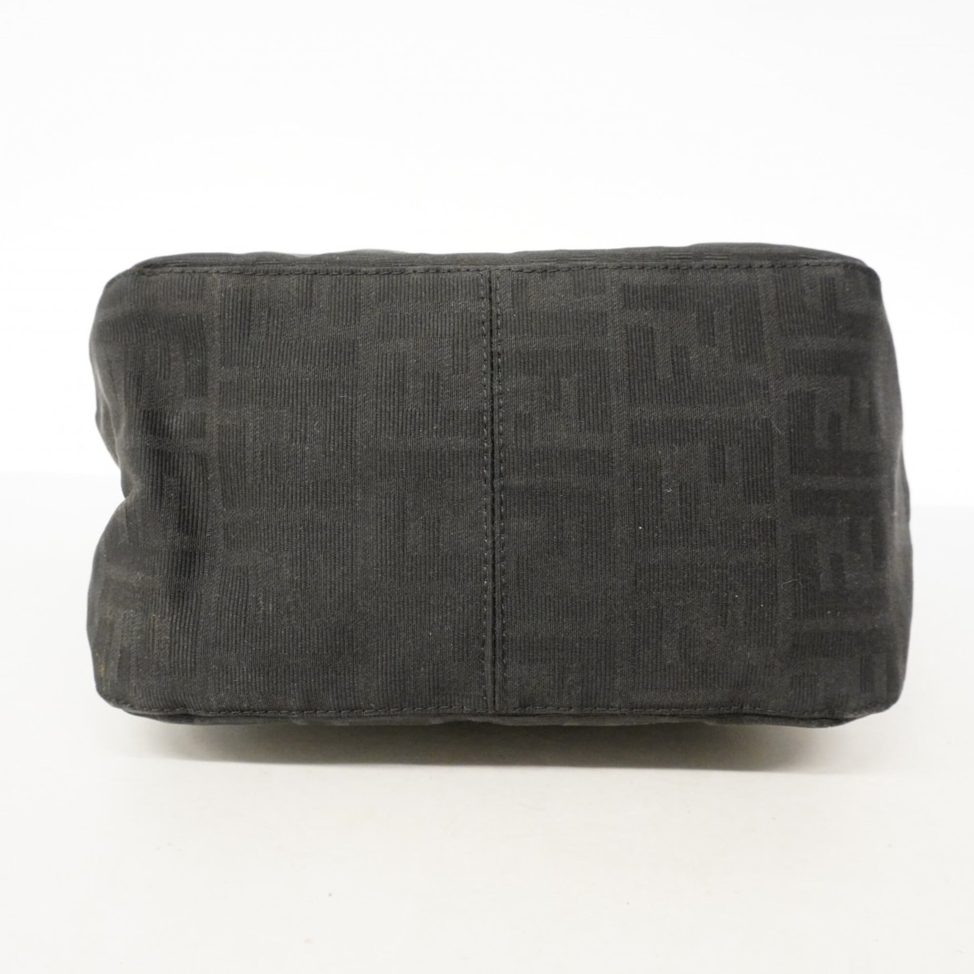 Fendi Black Nylon Canvas Handbag (Pre-Owned)