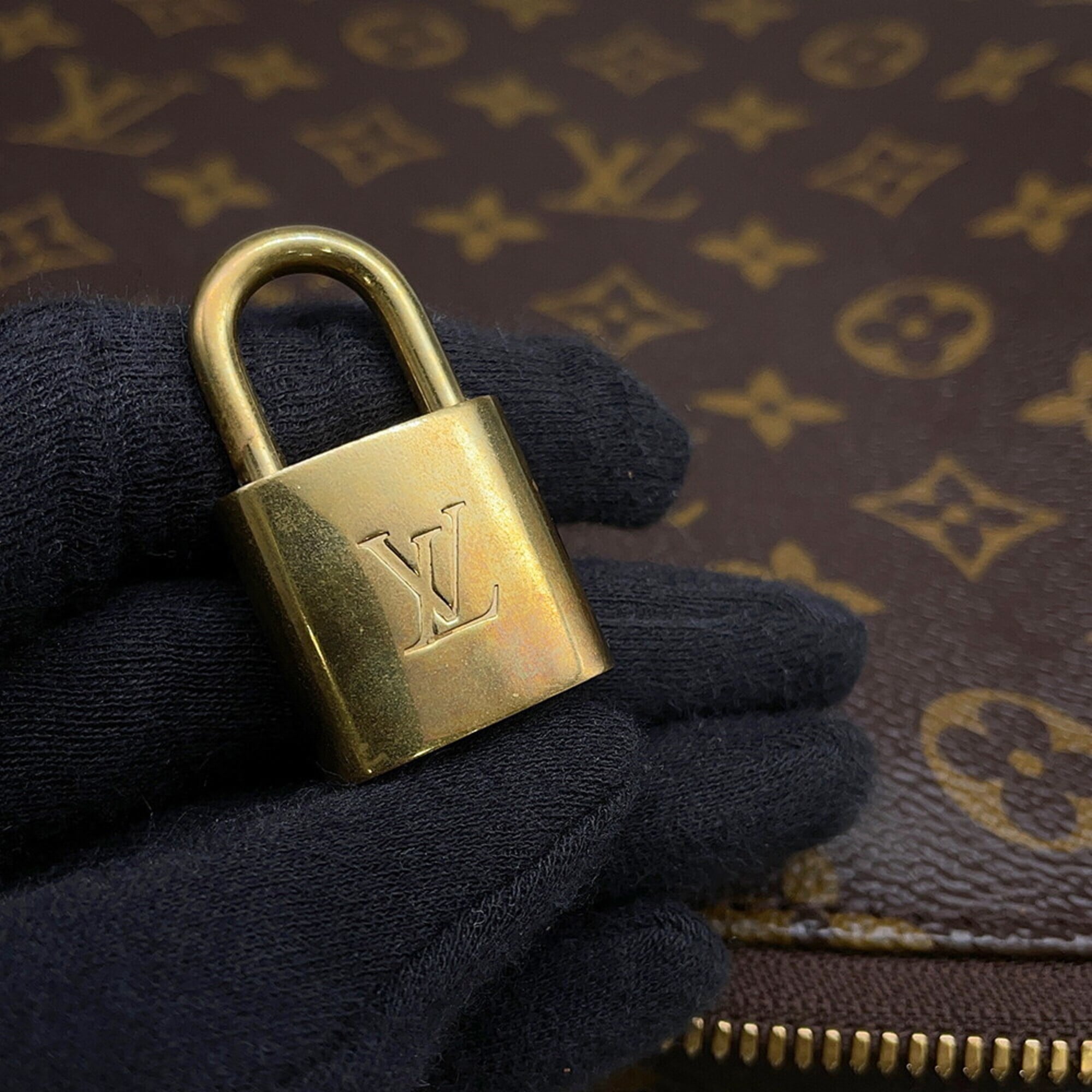 Louis Vuitton Monogram Brown Monogram Boston Bag (Pre-Owned)
