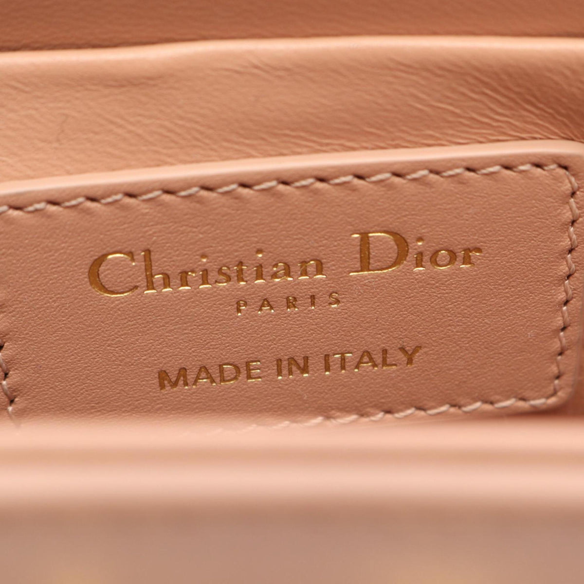 Christian Dior Pink Leather Handbag Shoulder Bag (Pre-Owned)