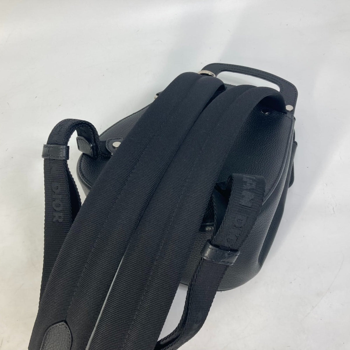 Christian Dior Black Leather Backpack (Pre-Owned)