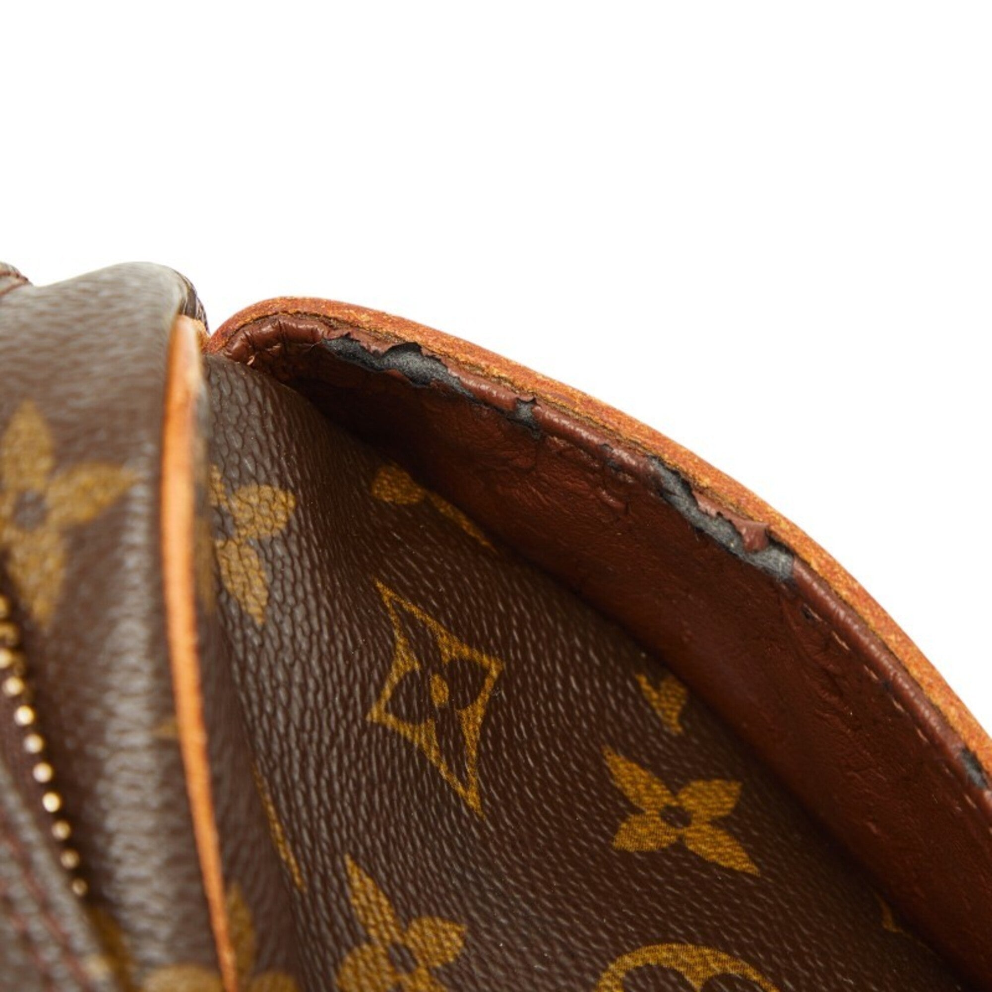 Louis Vuitton Brown Pvc Leather Shoulder Bag (Pre-Owned)