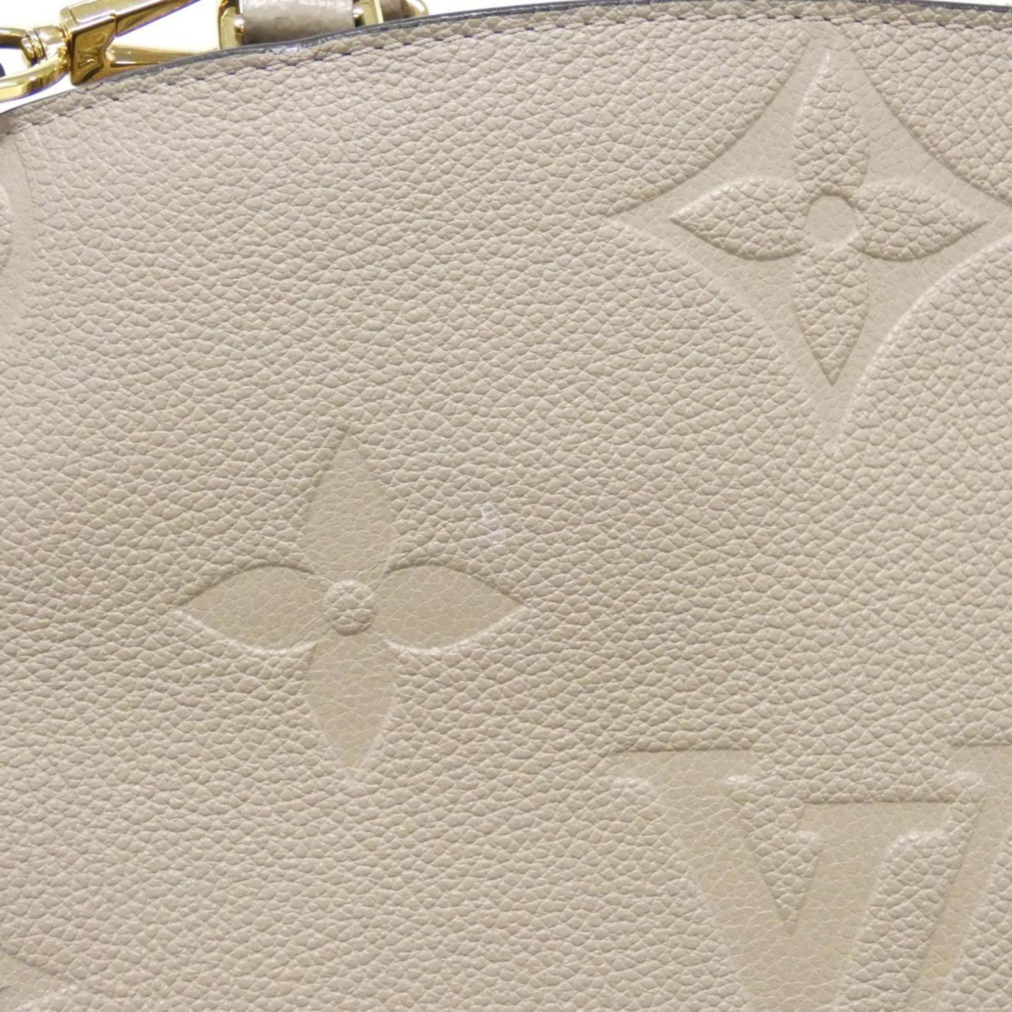 Louis Vuitton Tourterelle Leather Handbag (Pre-Owned)