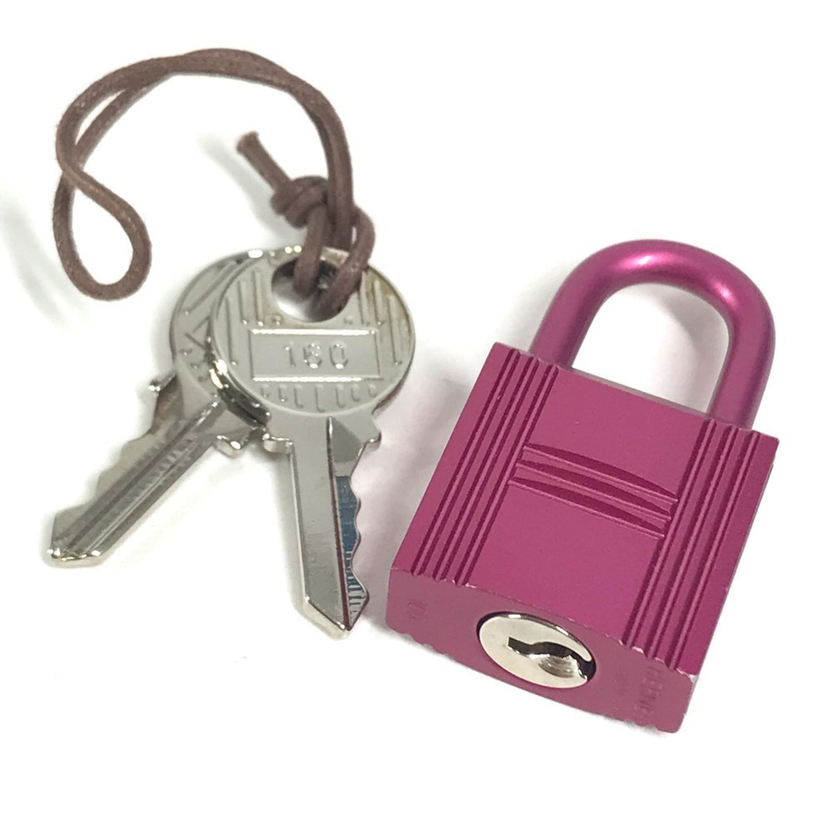 Hermes Pink Taurillon Clemence Leather Handbag (Pre-Owned)