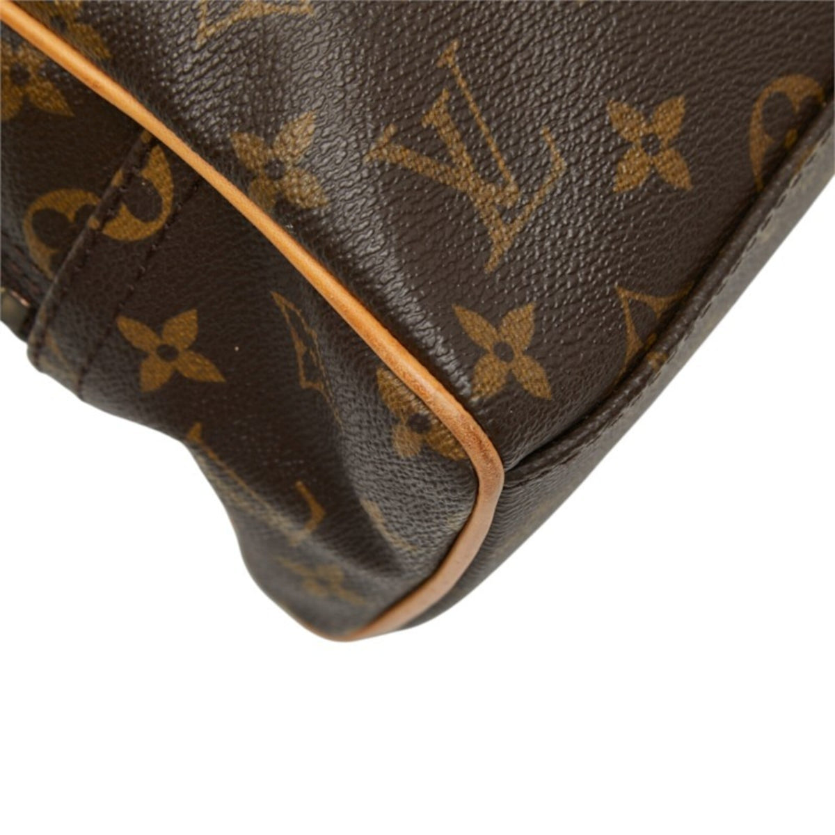 Louis Vuitton Monogram Brown Pvc Leather Handbag (Pre-Owned)