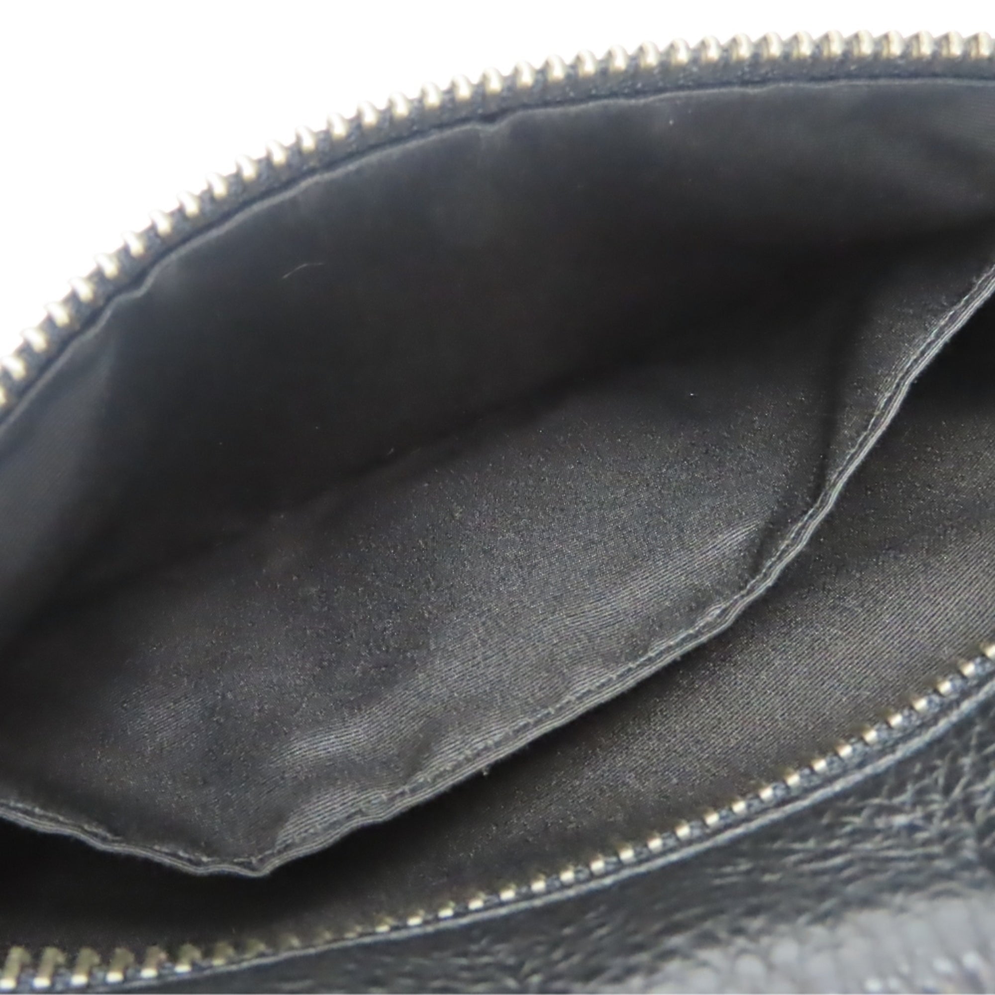 Coach Beige Black Signature Line Canvas Leather Sling Bag (Pre-Owned)