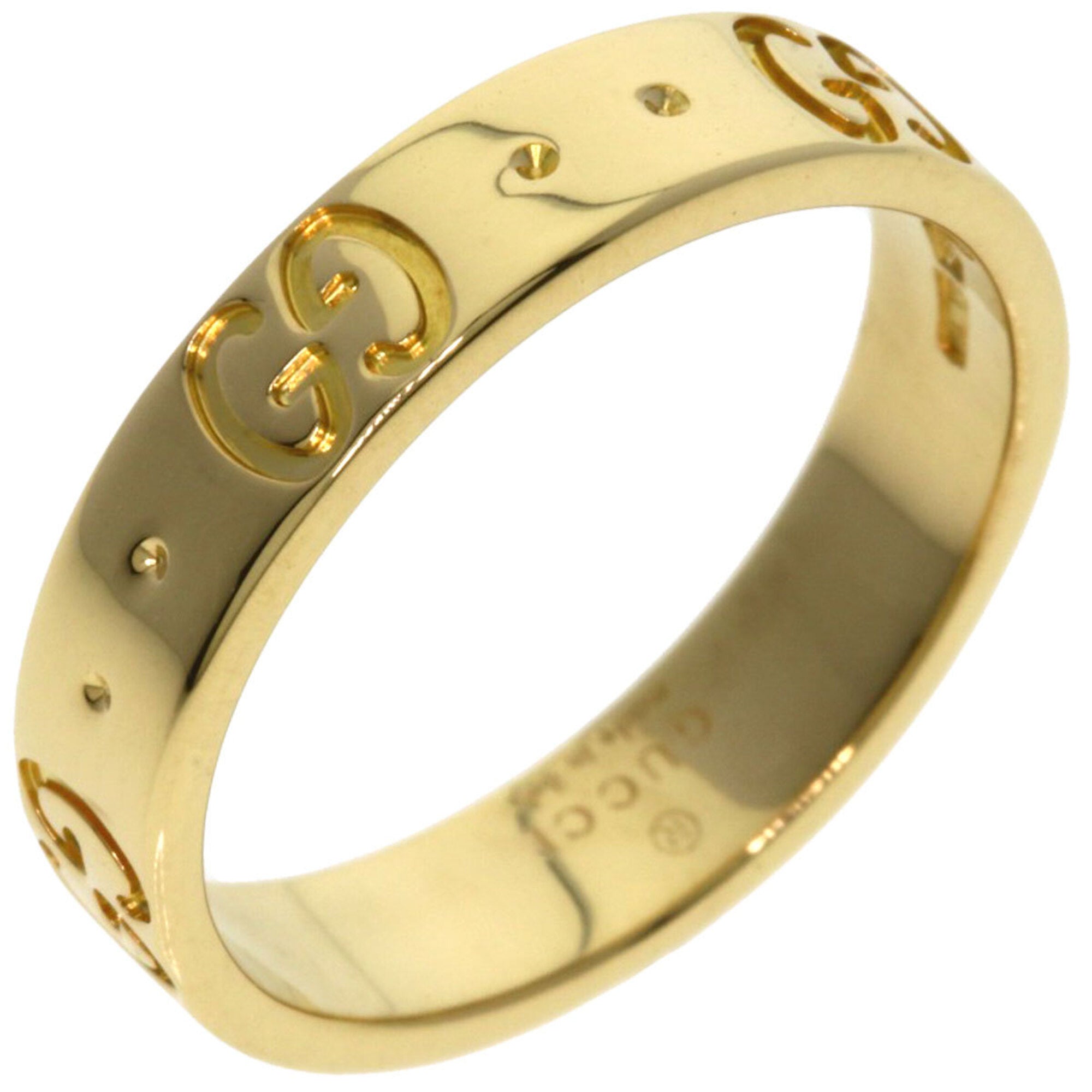 Gucci Yellow Gold (18K) Band Ring (Pre-Owned)