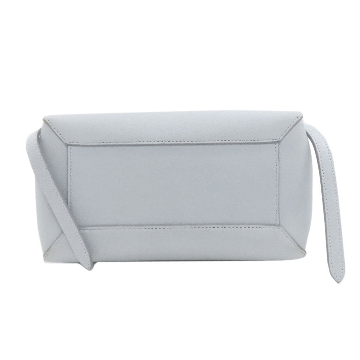 Celine Light Blue Leather Handbag (Pre-Owned)