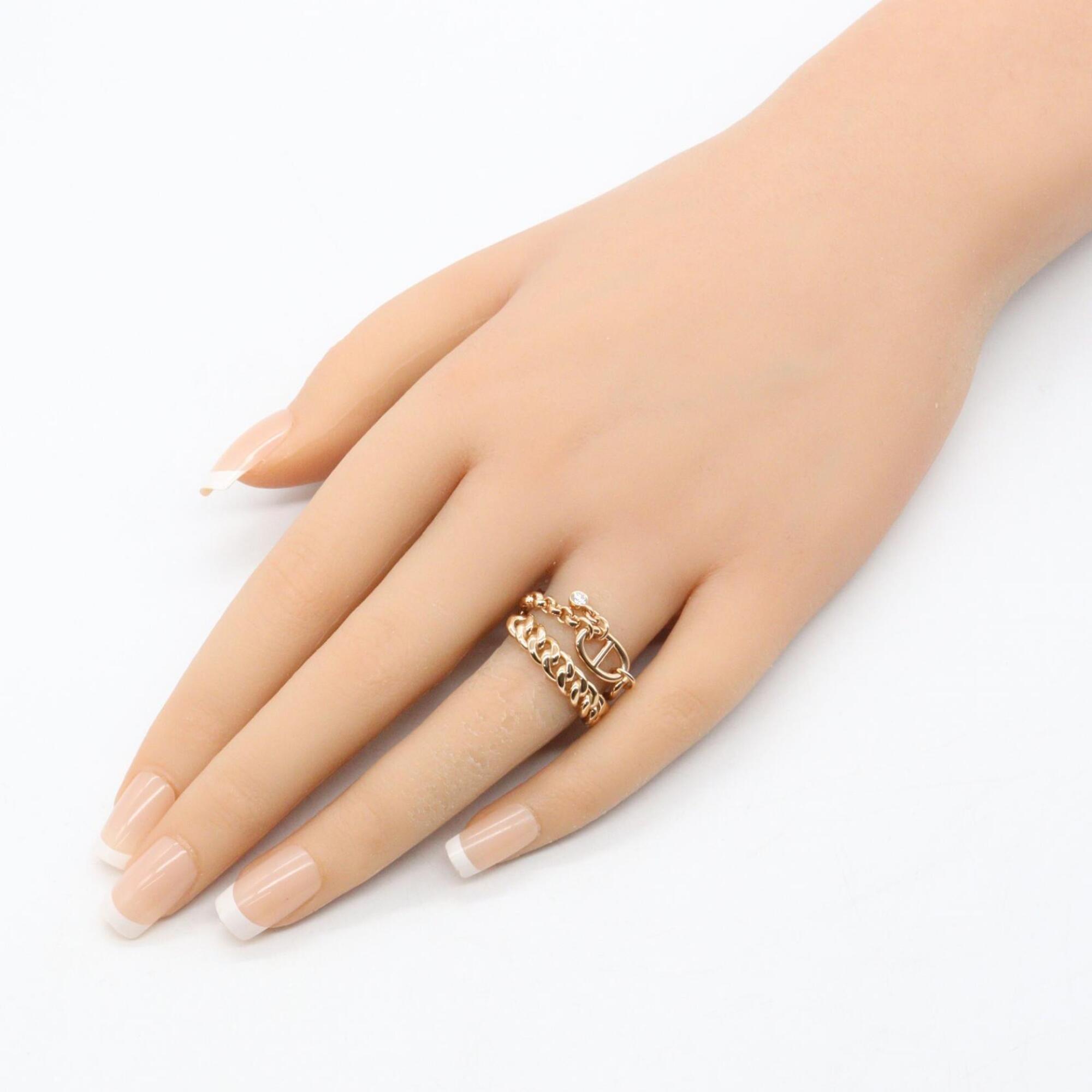 Hermes Pink Band Ring (Pre-Owned)