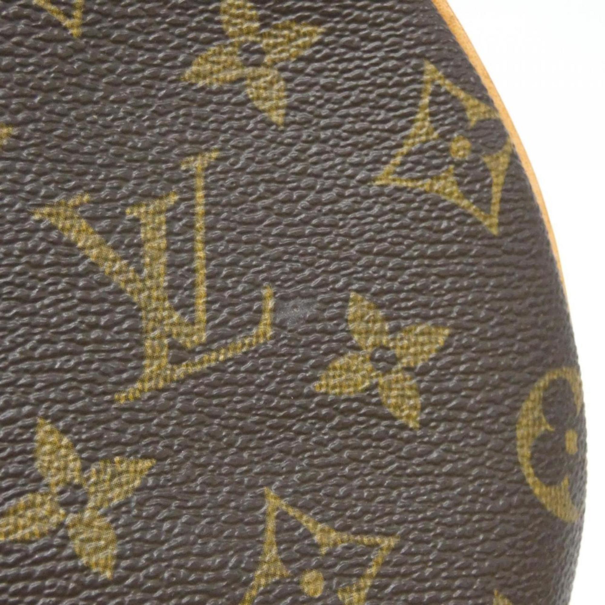 Louis Vuitton Marron Coated Canvas Pochette Shoulder Bag (Pre-Owned)