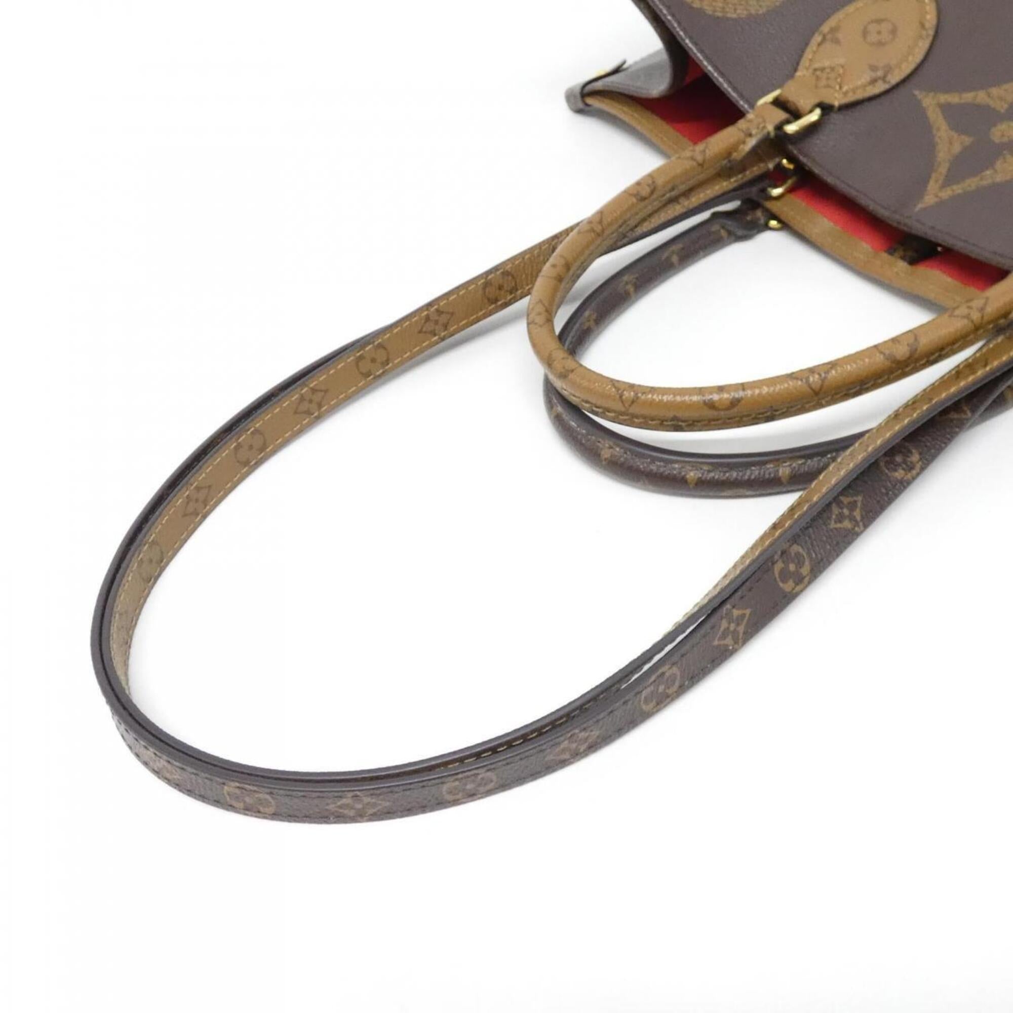 Louis Vuitton Marron Monogram Monogram Coated Canvas Handbag (Pre-Owned)