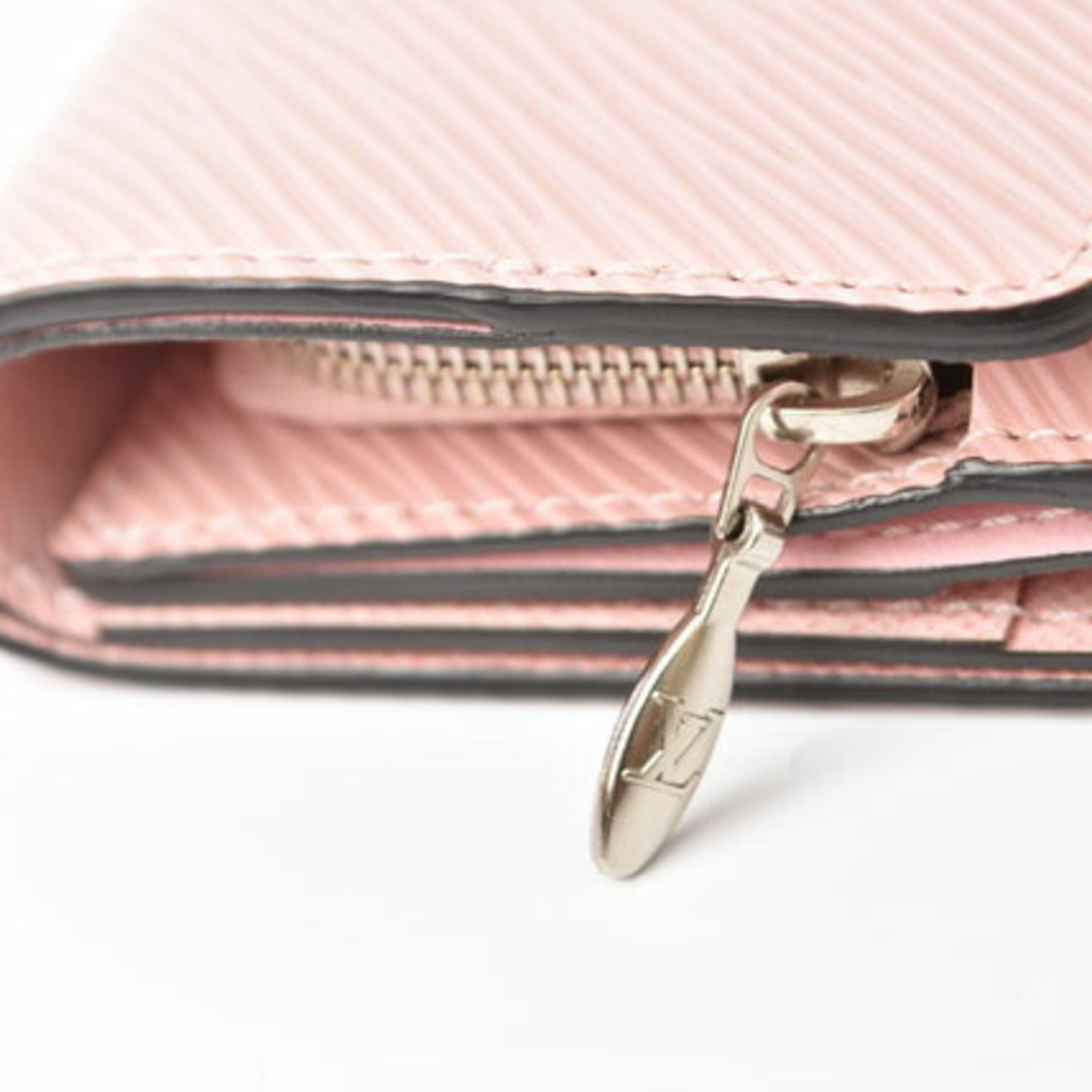 Louis Vuitton Epi Rose Ballerine Epi Leather Wallet (Tri-Fold) (Pre-Owned)