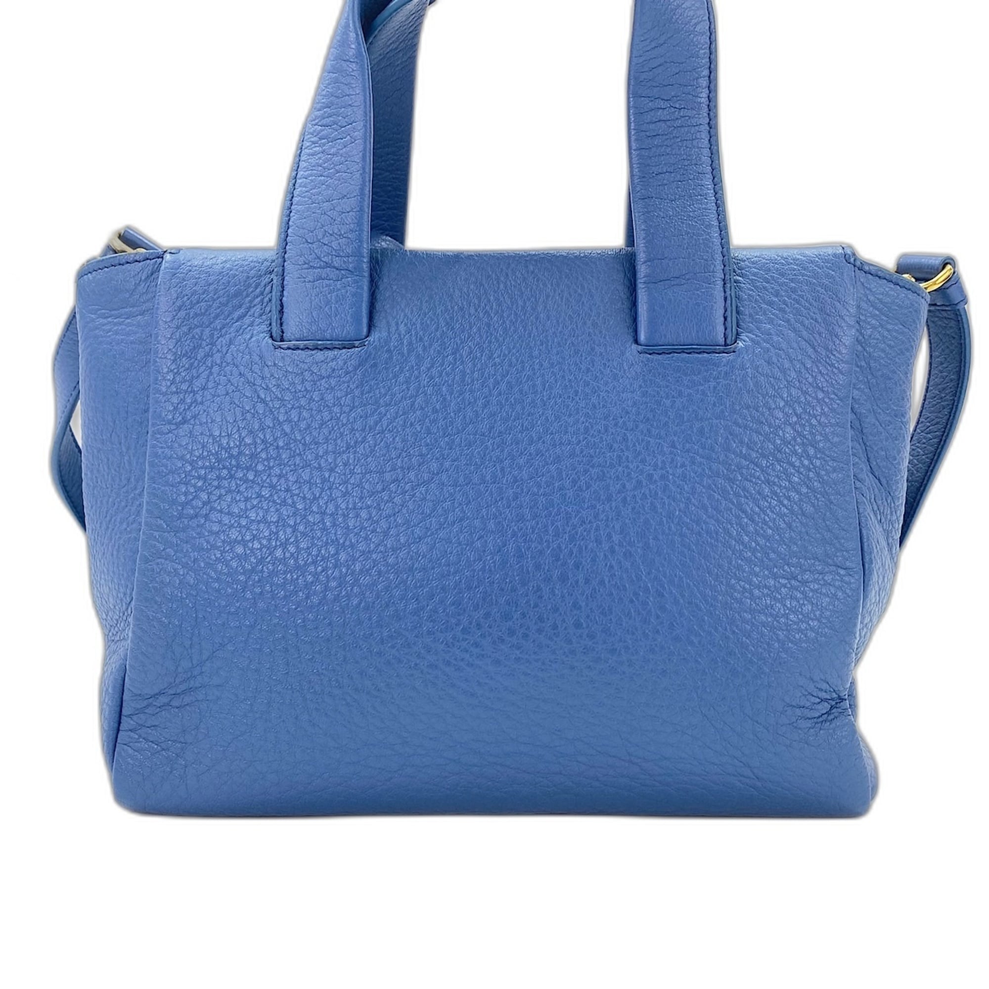 Prada Blue Handbag Shoulder Bag (Pre-Owned)